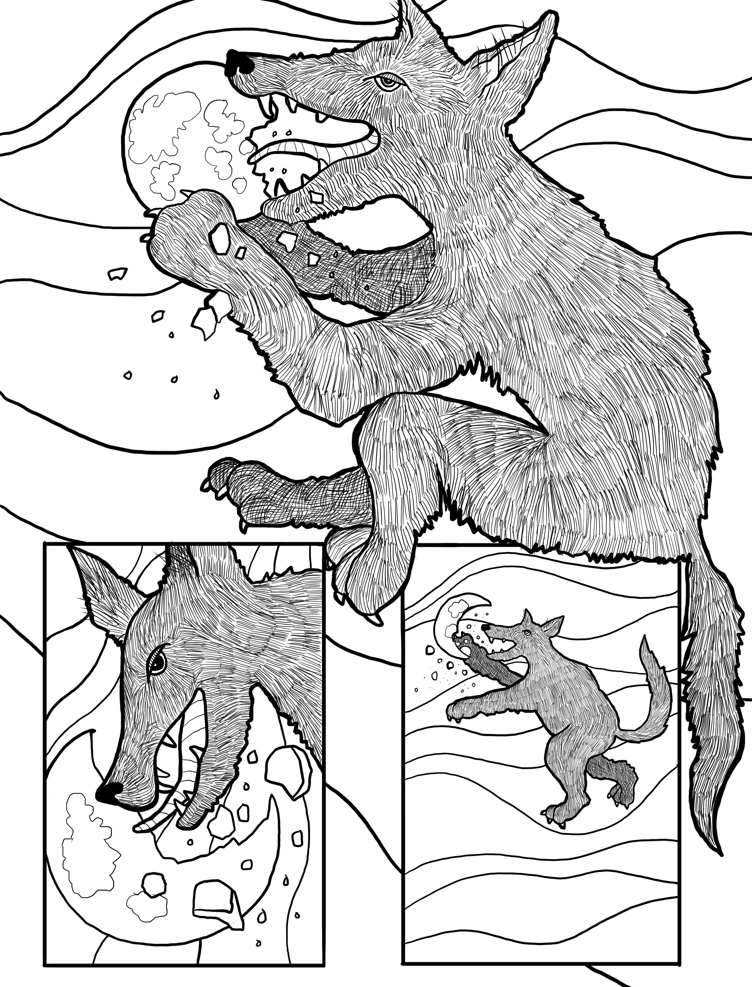 Swallowing The Moon, written by Rae Epstein, 2018.