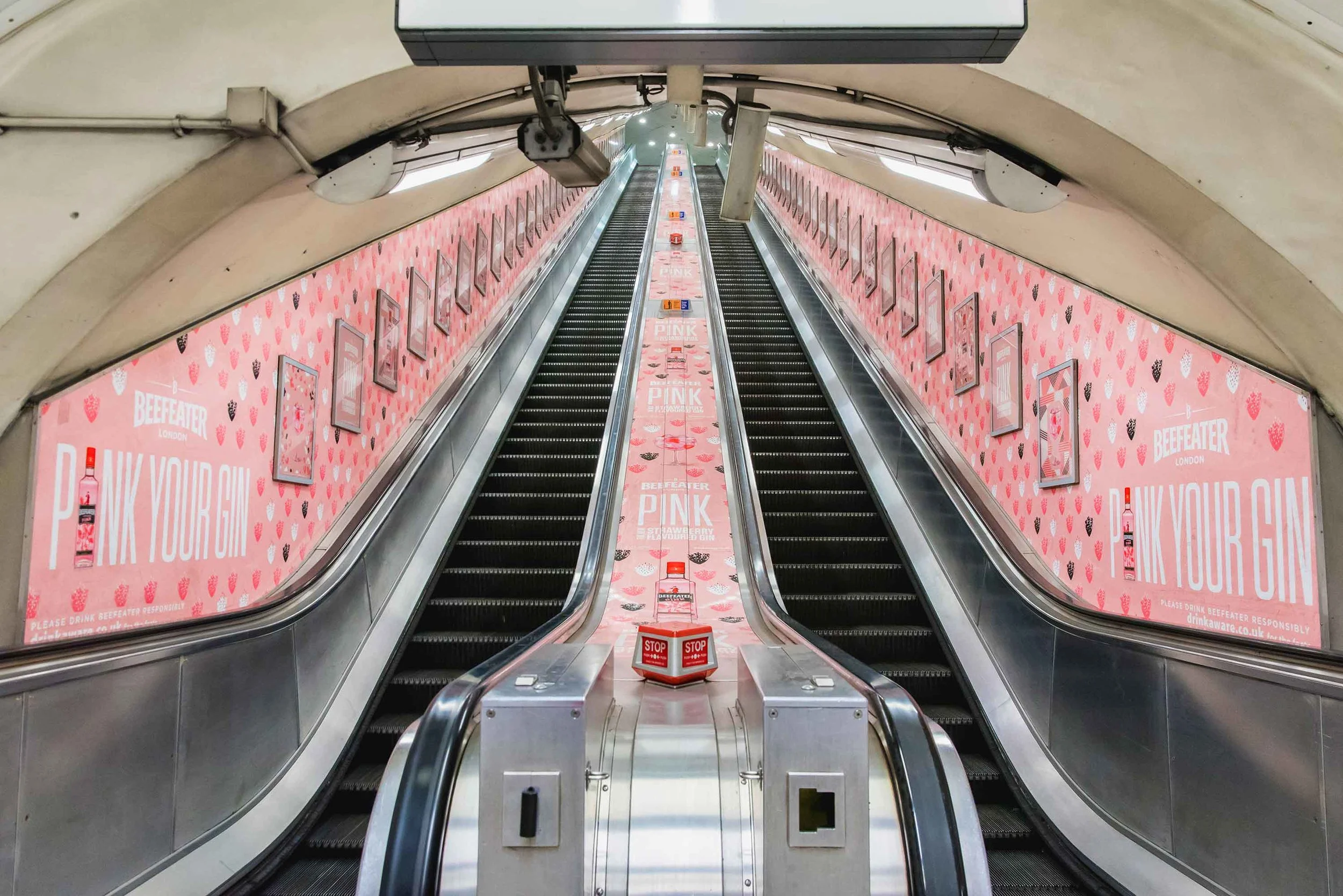 Beefeater Pink - Oxford Circus Takeover