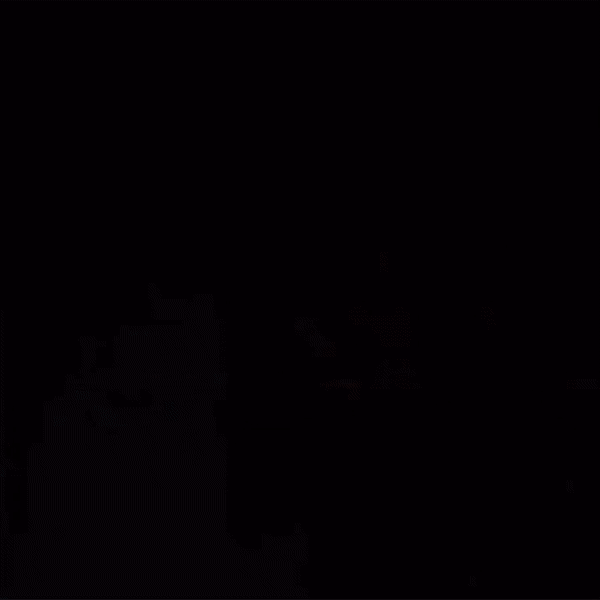 Animated dancefloor for the GQ awards