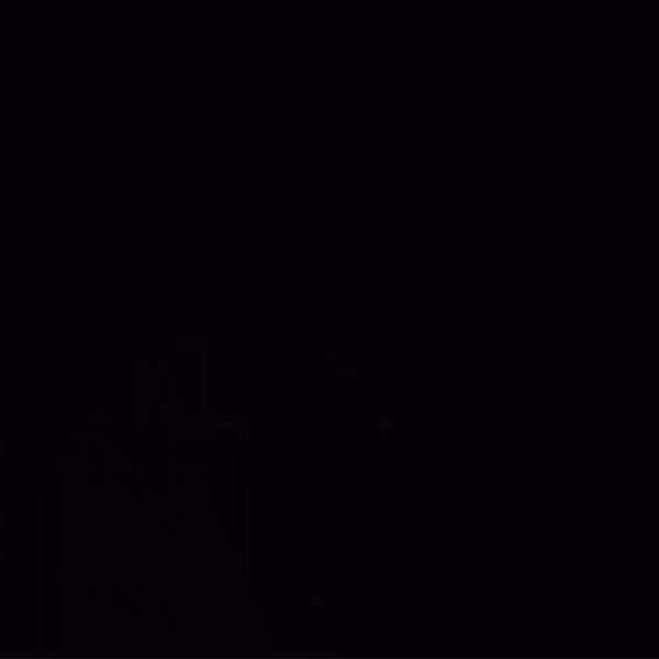 Animated dance floor for the GQ awards