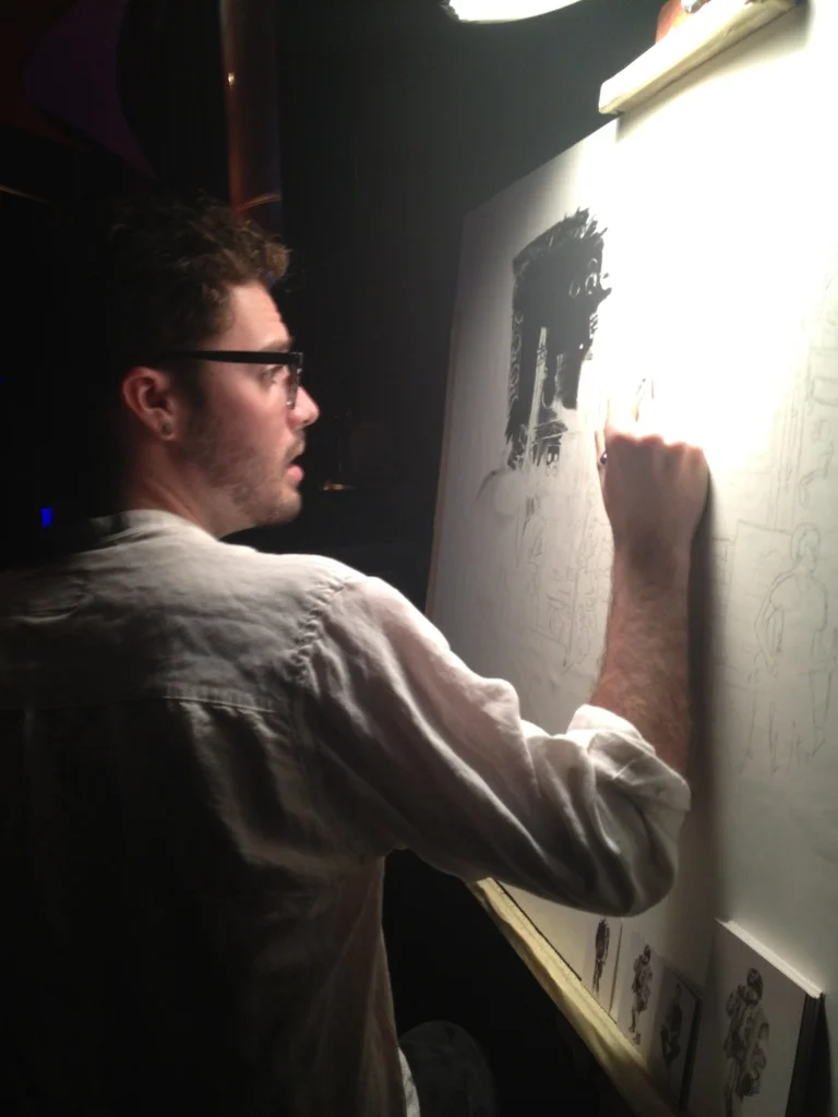 Capital Cities Live Drawing