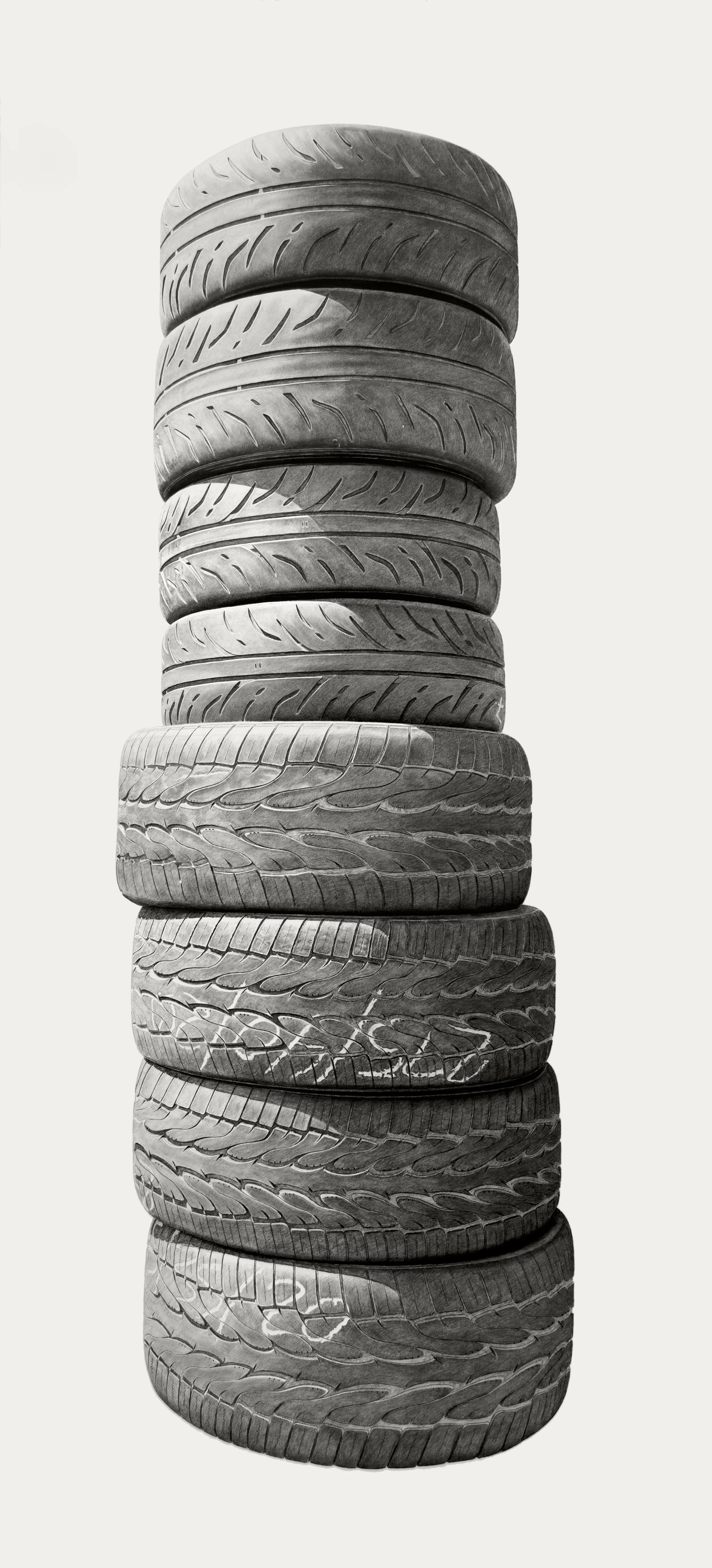 Neighborhood Still Life #4 (Tires)