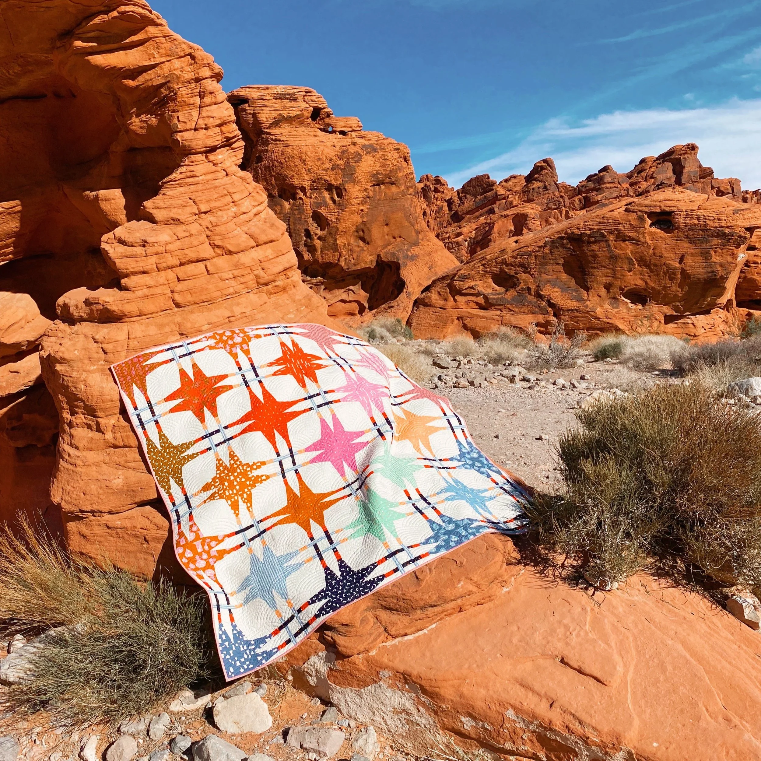 Miss Make Dioptra Quilt - Ombre Version