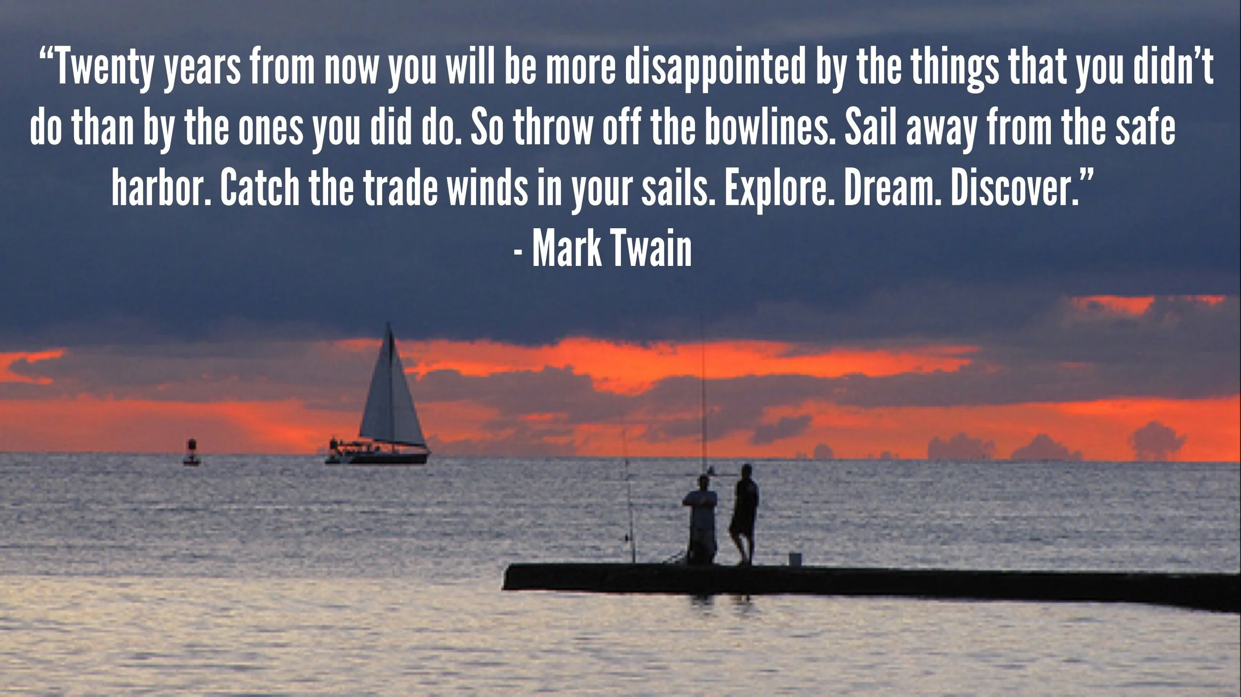 The adventure begins...