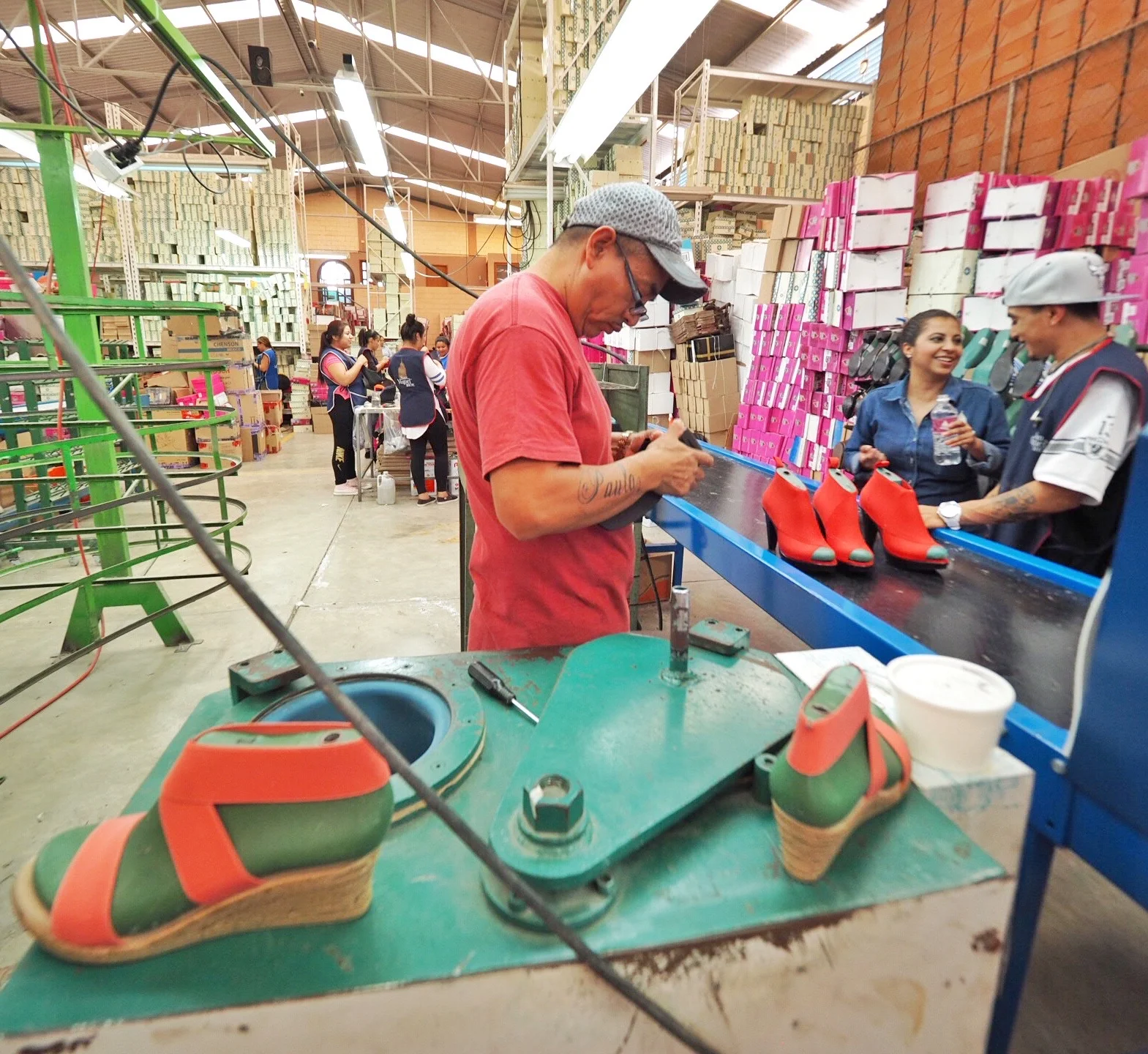 San Miguel Shoes employs about 80 people in the company's two San Miguel factories.