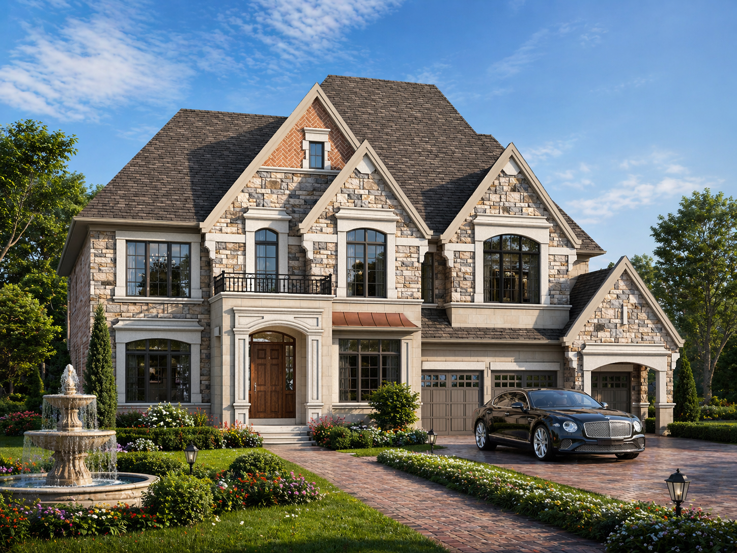 VOLANT ELEVATION A 6321 sq. ft.