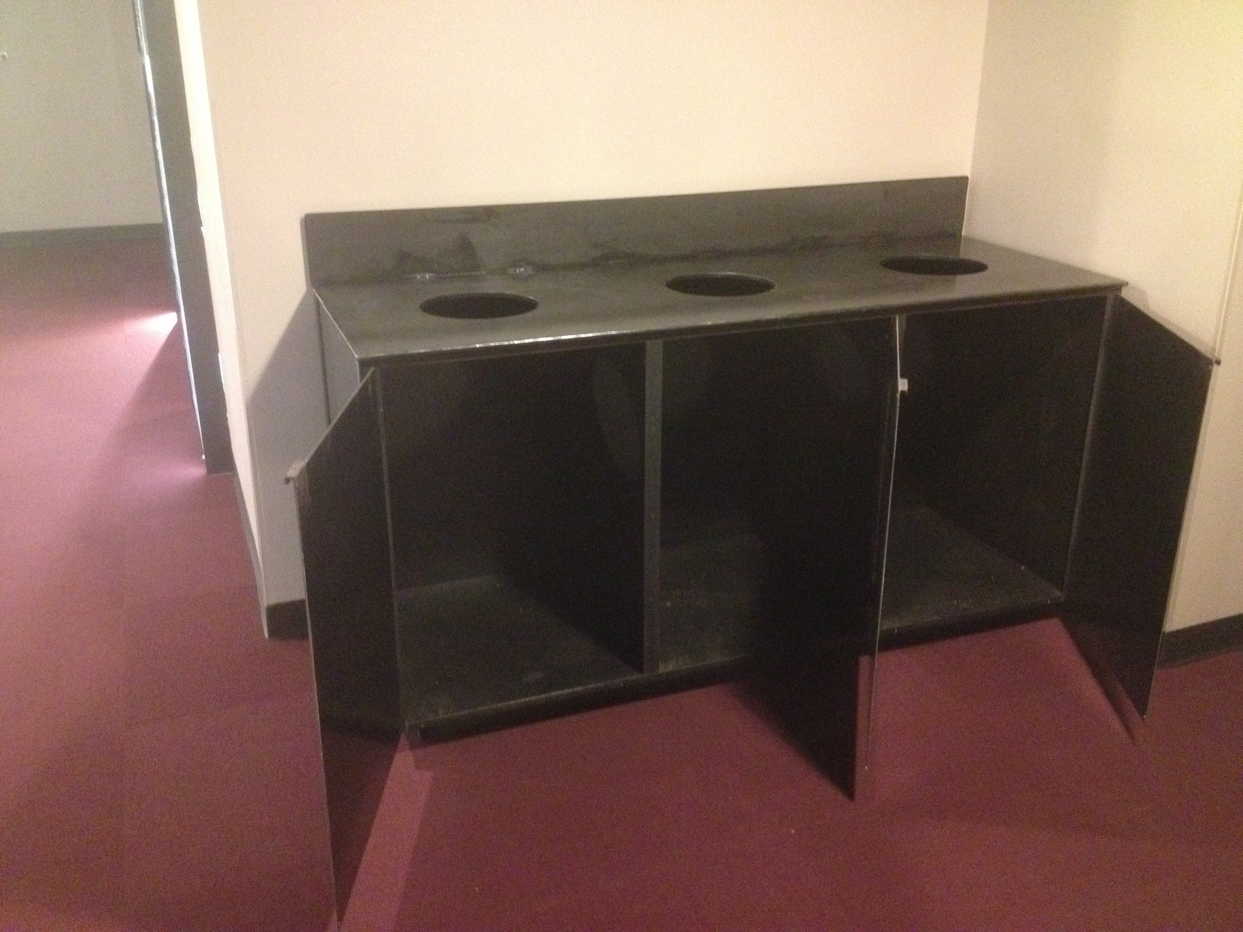 Violet Crown, metal trash receptacle(1).JPG