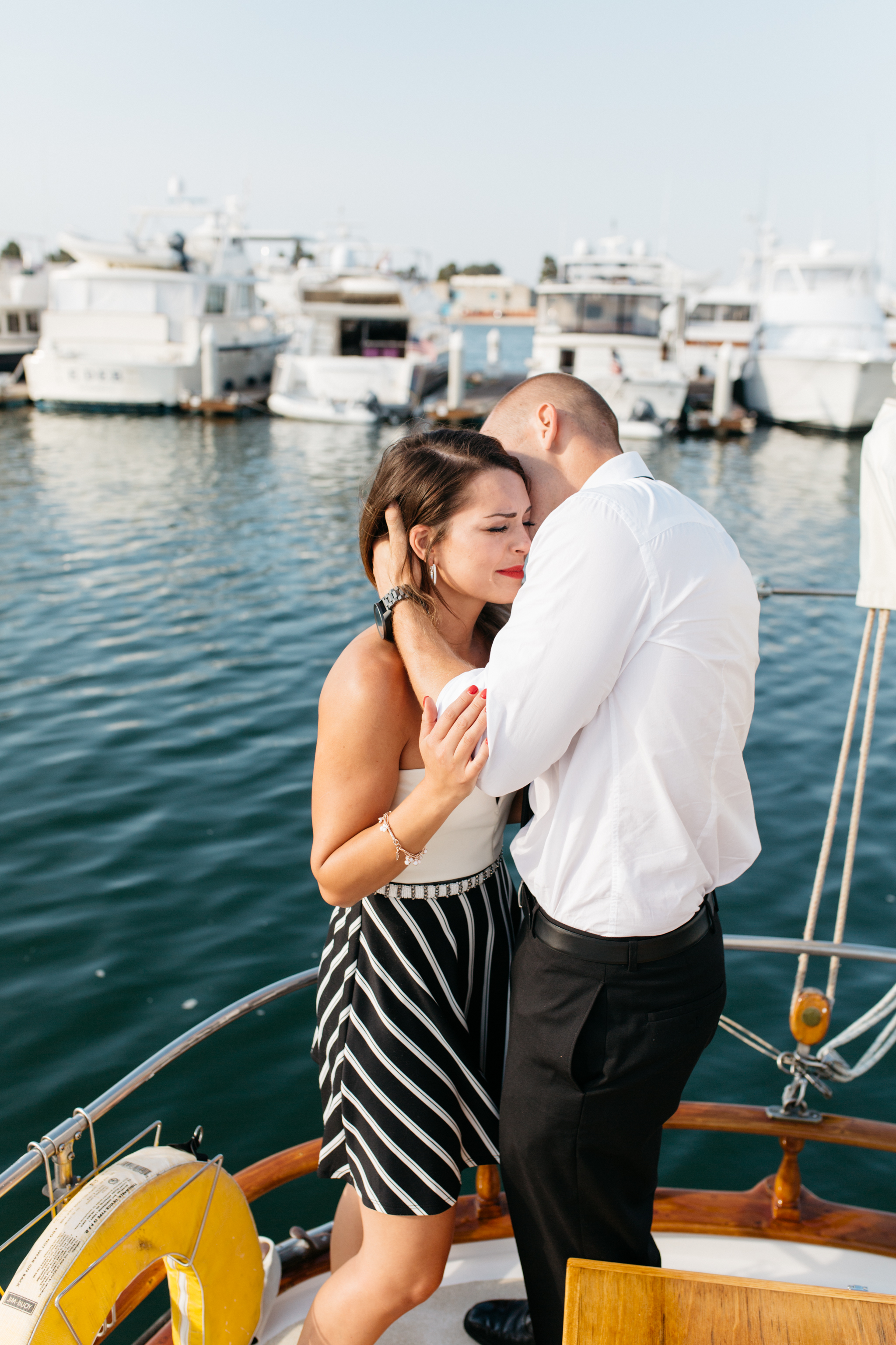 SamErica Studios - 4th of July Boat Proposal San Diego