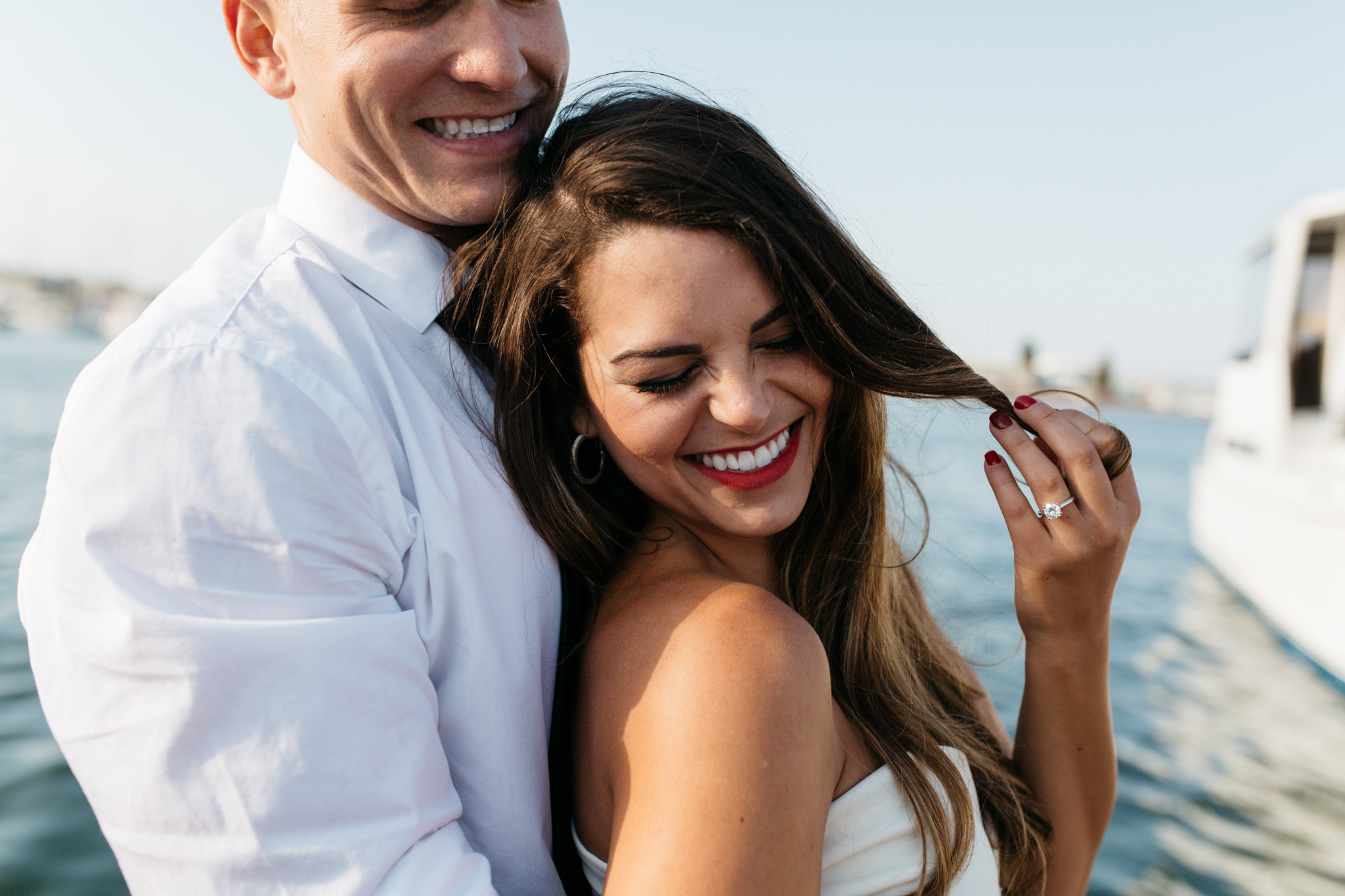 SamErica Studios - 4th of July Boat Proposal San Diego