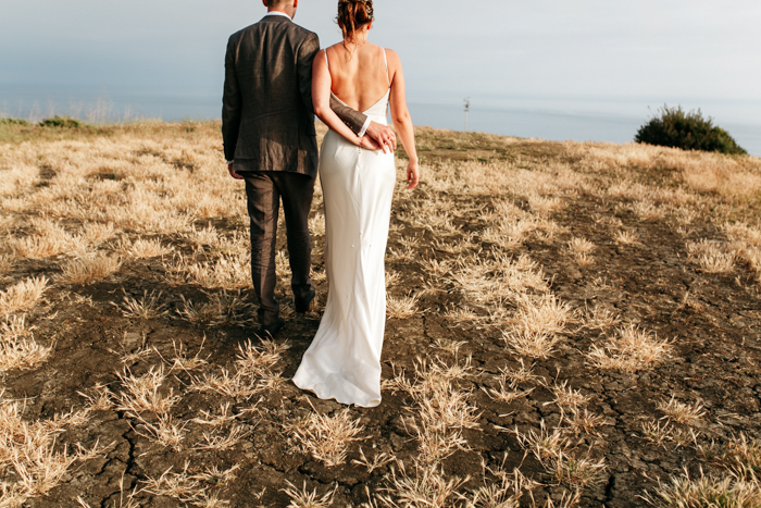 SamErica Studios - intimate Couples portraits mountaintop wedding in Malibu