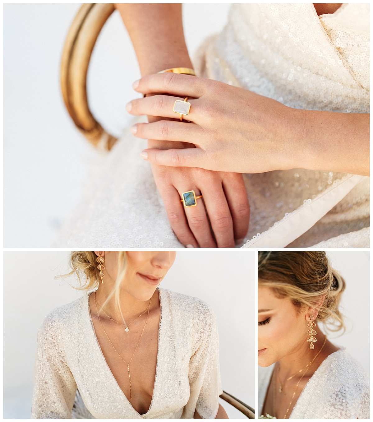SamErica Studios - modern minimalist wedding jewelry