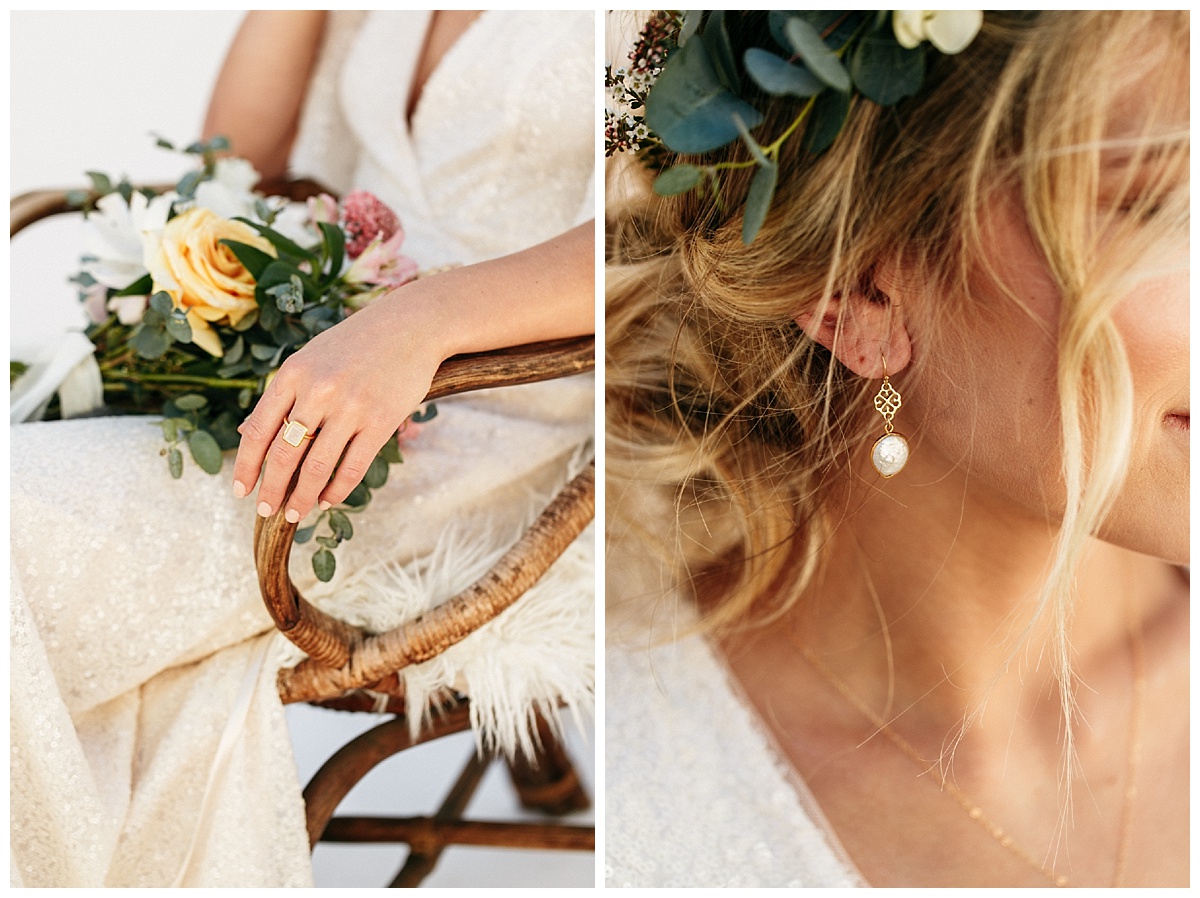 SamErica Studios - minimalist bridal jewelry - modern bride