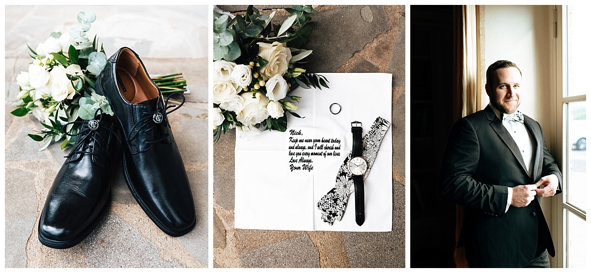SamErica Studios - Amalfi Italy - Modern Destination Wedding photographers - classy groom portraits groom details groom flatlays