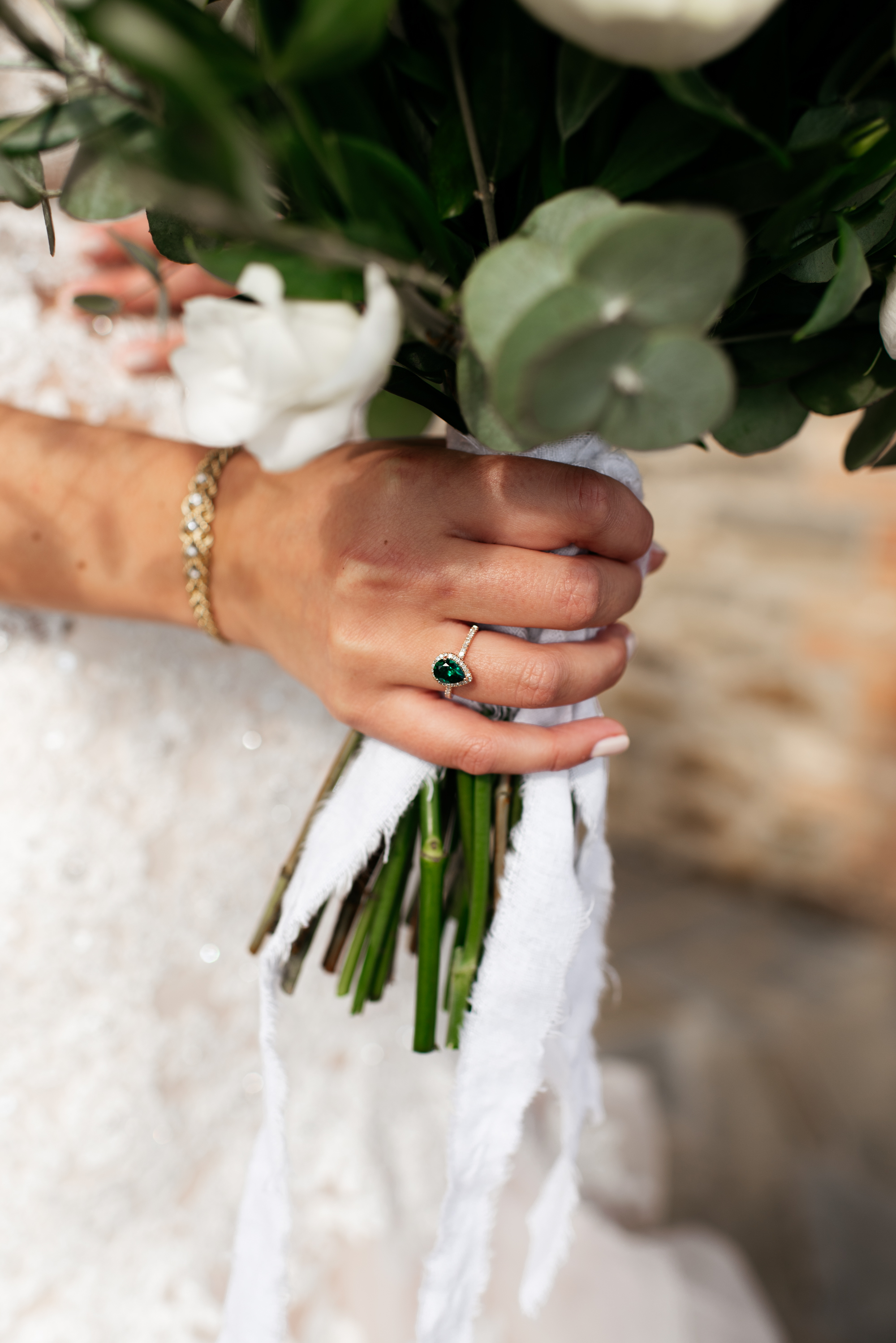 SamErica Studios - Amalfi Italy - Modern Destination Wedding photographers - emerald engagement ring