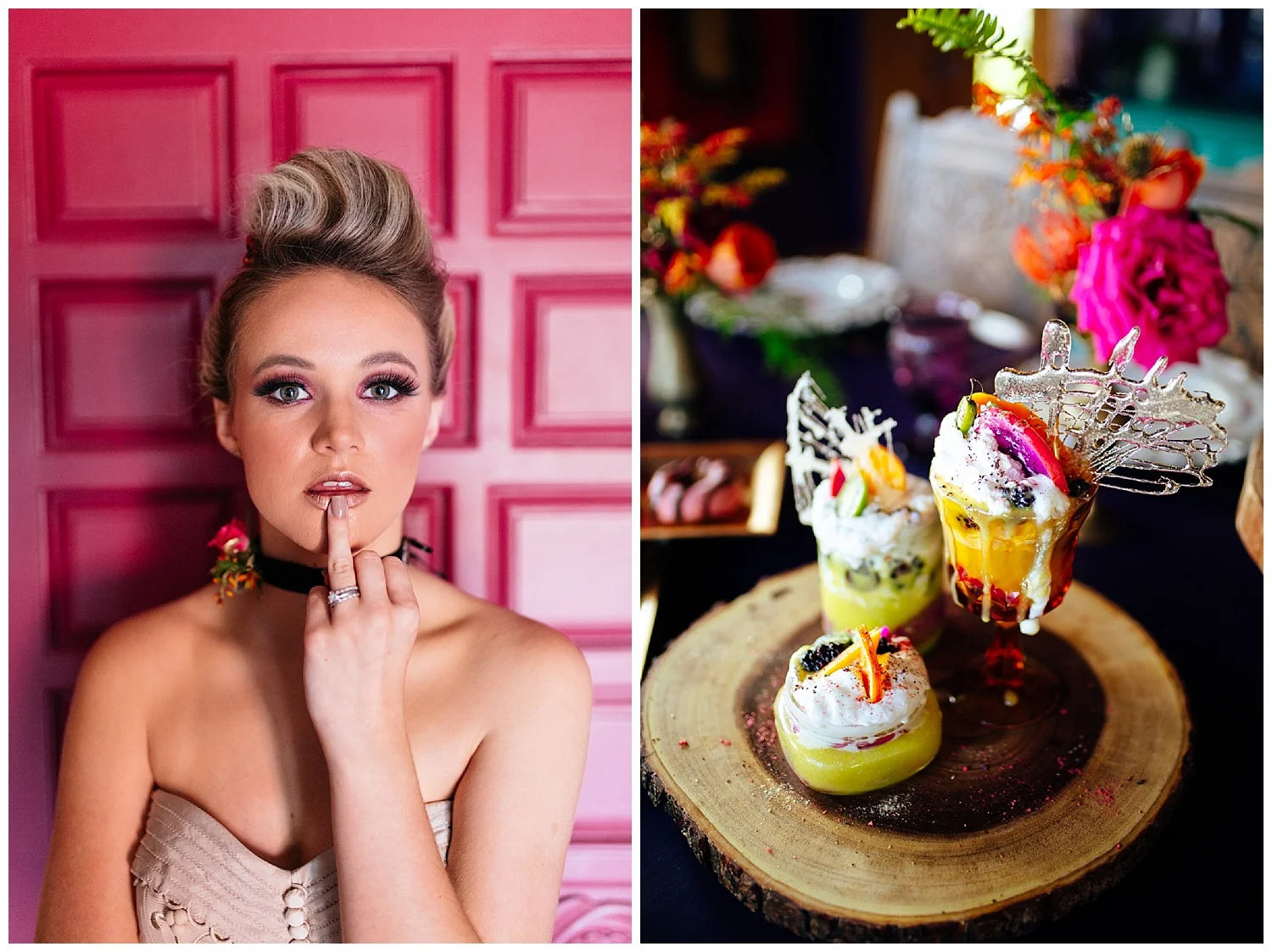 SamErica Studios - Colorfully Modern Rainbow Rock and Roll Wedding San Diego