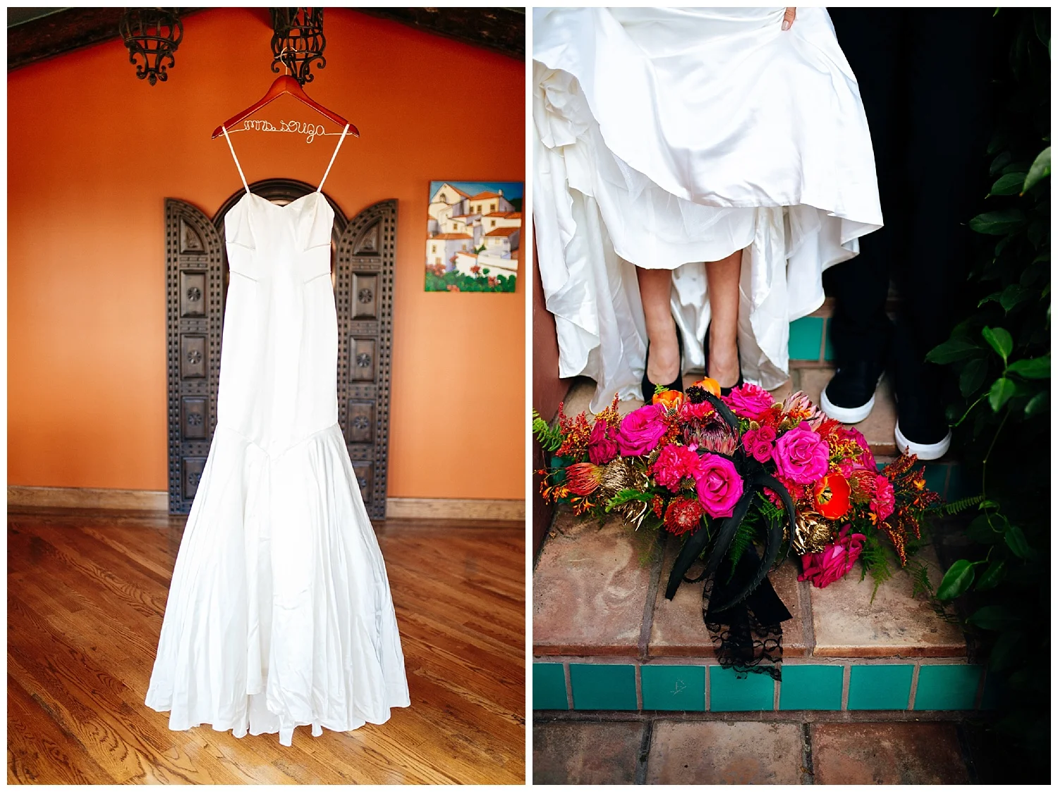 SamErica Studios - Colorfully Modern Rainbow Rock and Roll Wedding San Diego