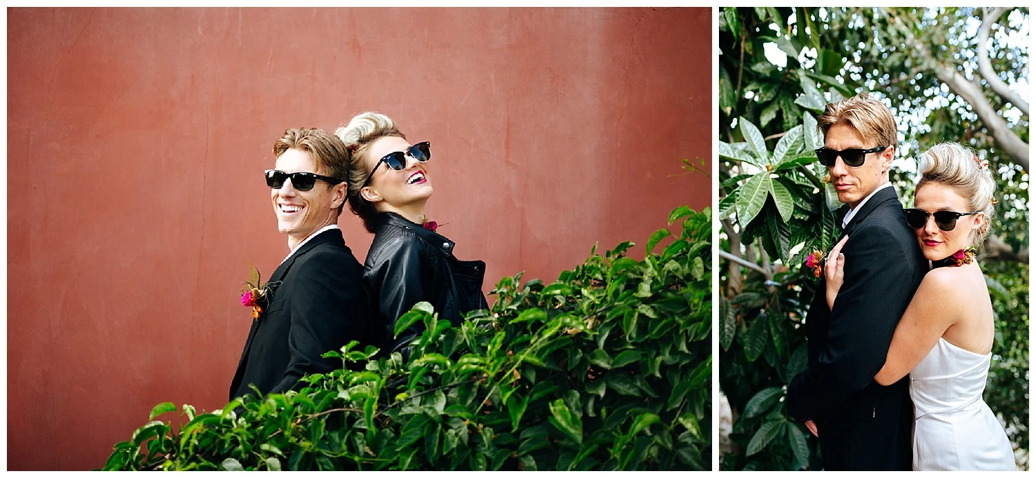 SamErica Studios - Colorfully Modern Rainbow Rock and Roll Wedding San Diego