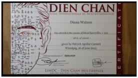 Certified in Facial Reflexology by EiDMC (2015)