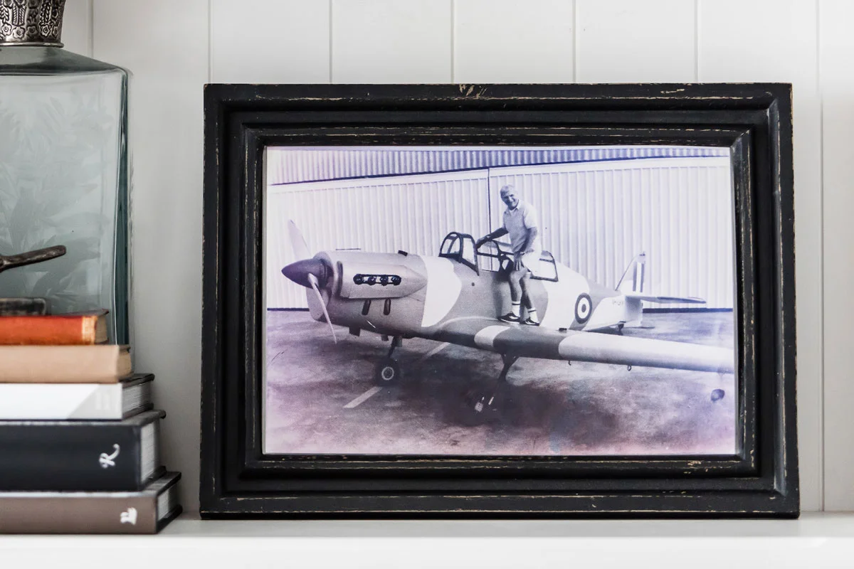 My grandfather built his own plane!