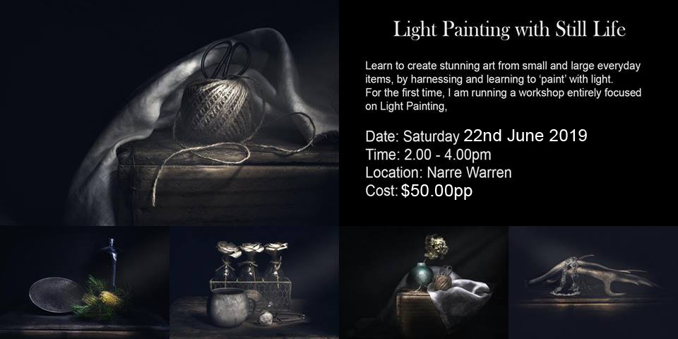 Light Painting with Still Life #3 - SOLD OUT