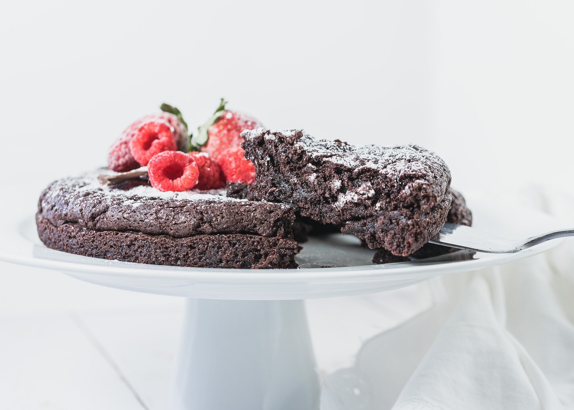 Flour-less Chocolate Cake