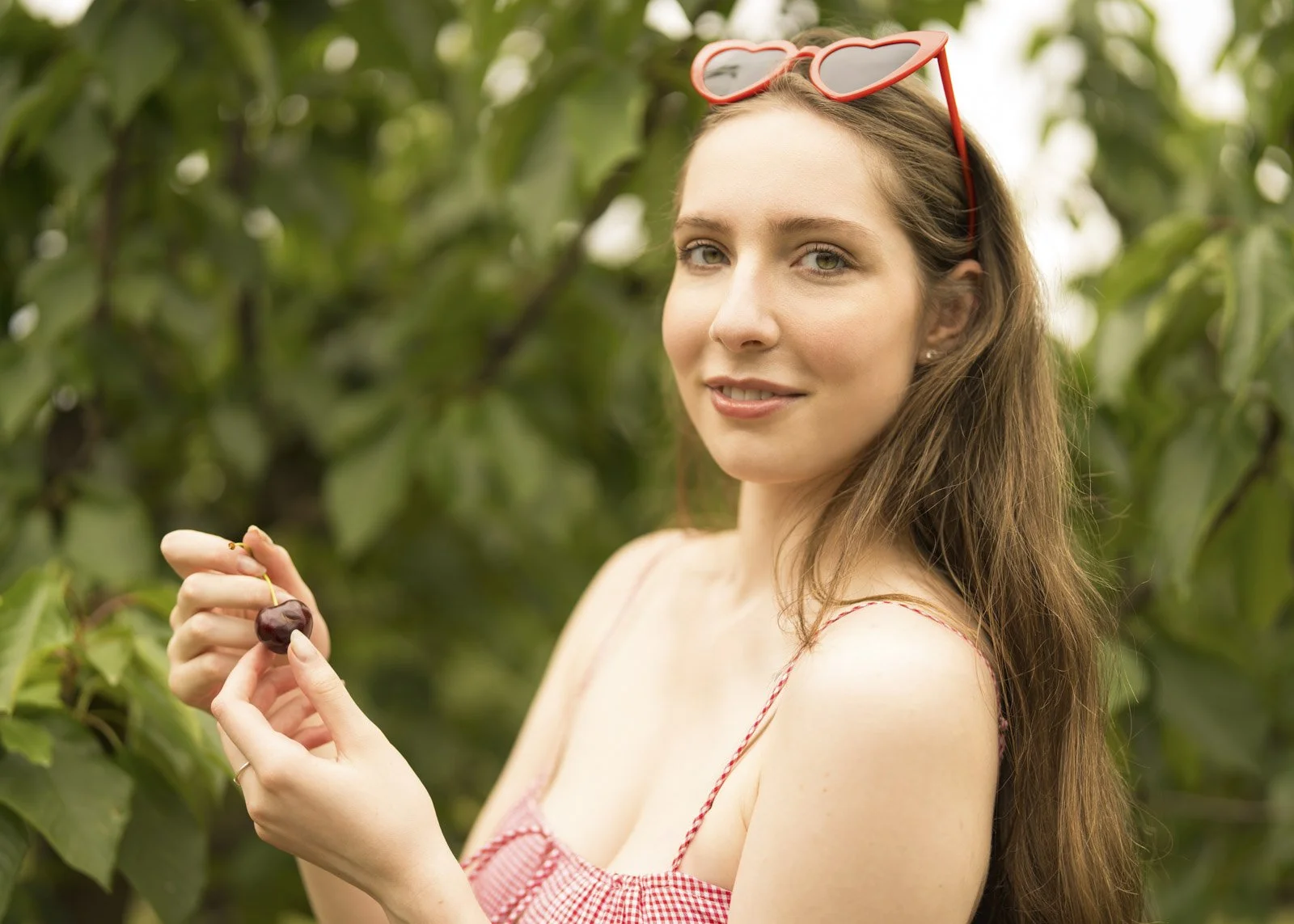 Summer Cherries with Nicola