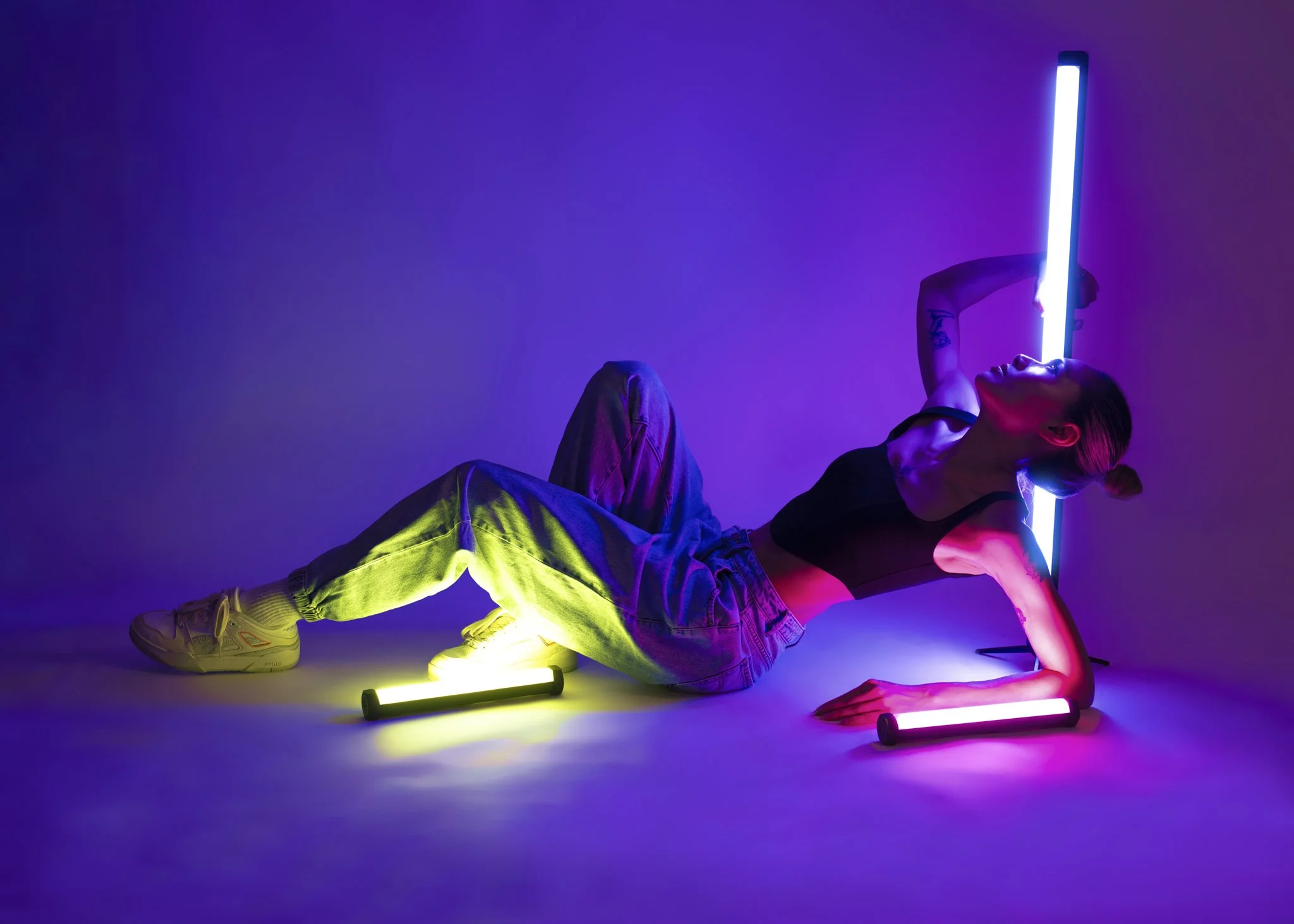 RGB Light Portraits