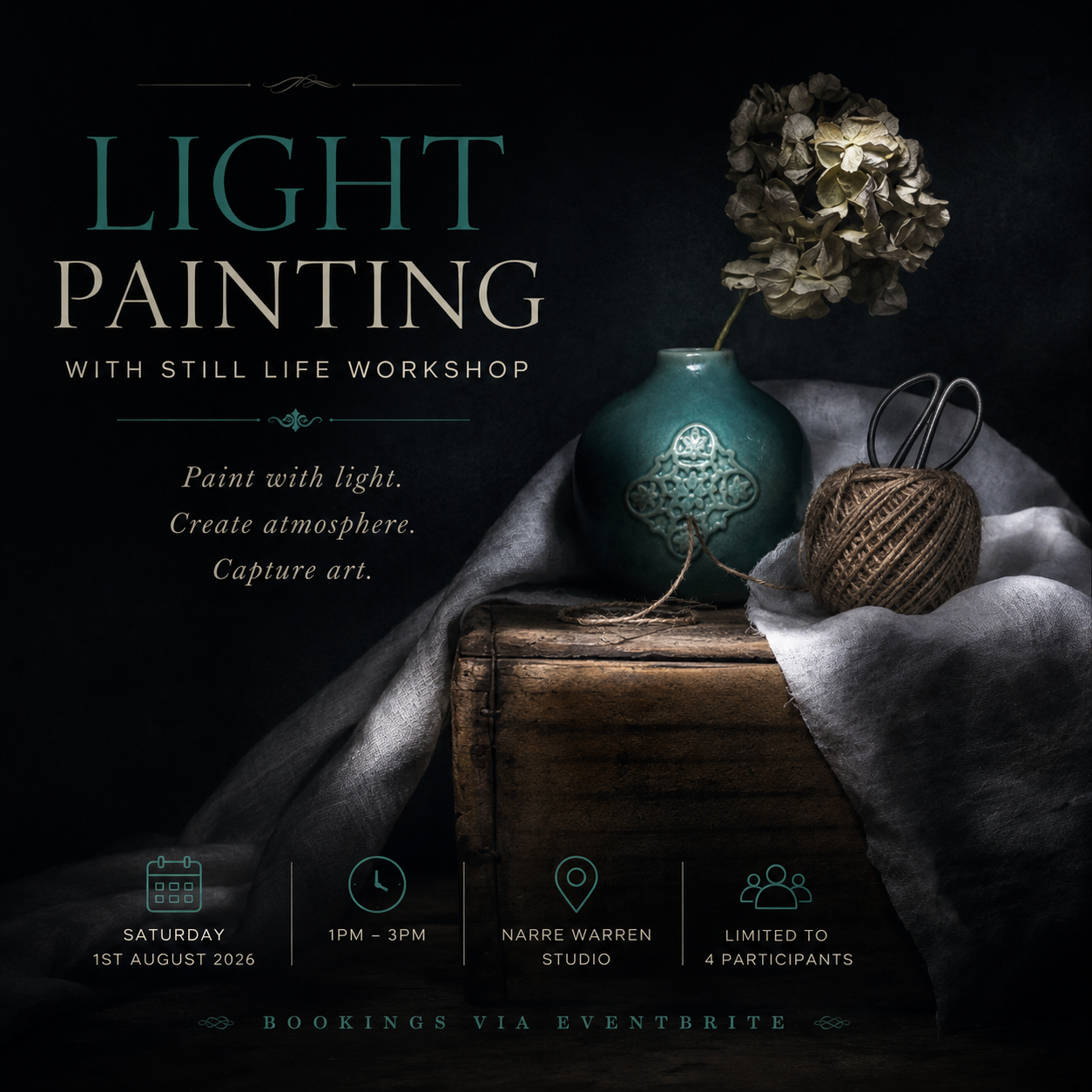 Light Painting with Still Life - Afternoon Session