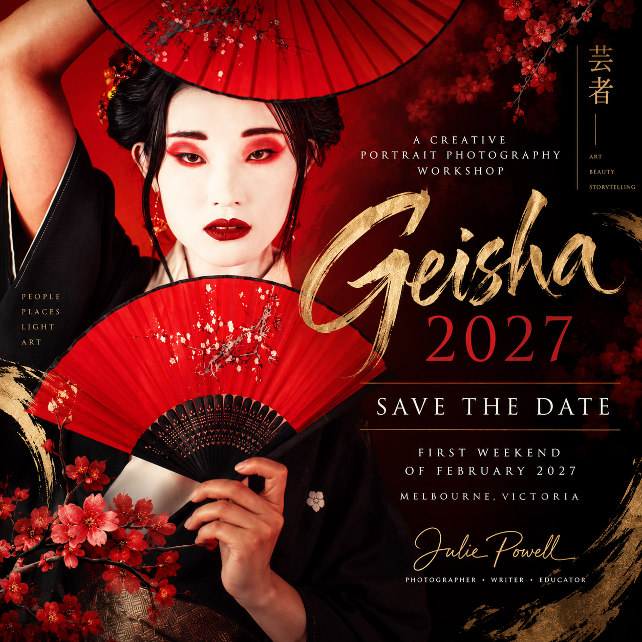 Geisha 2027 Workshop – Save the Date