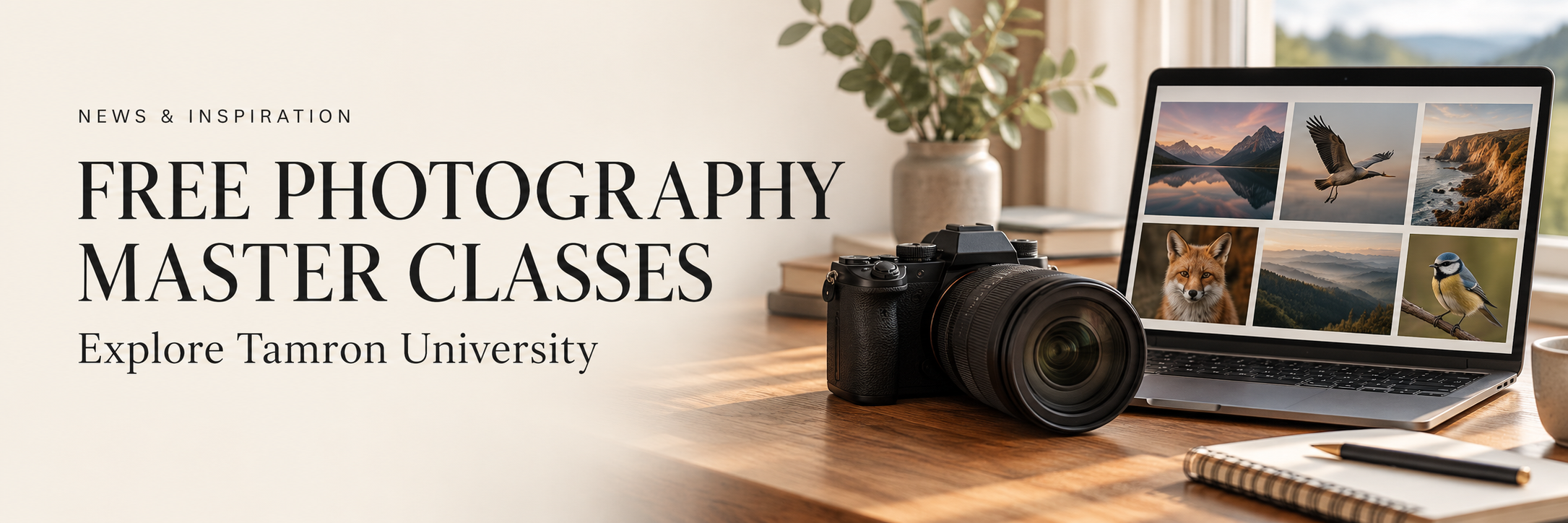 News: Tamron Offers Free Online Photography and Filmmaking Master Classes