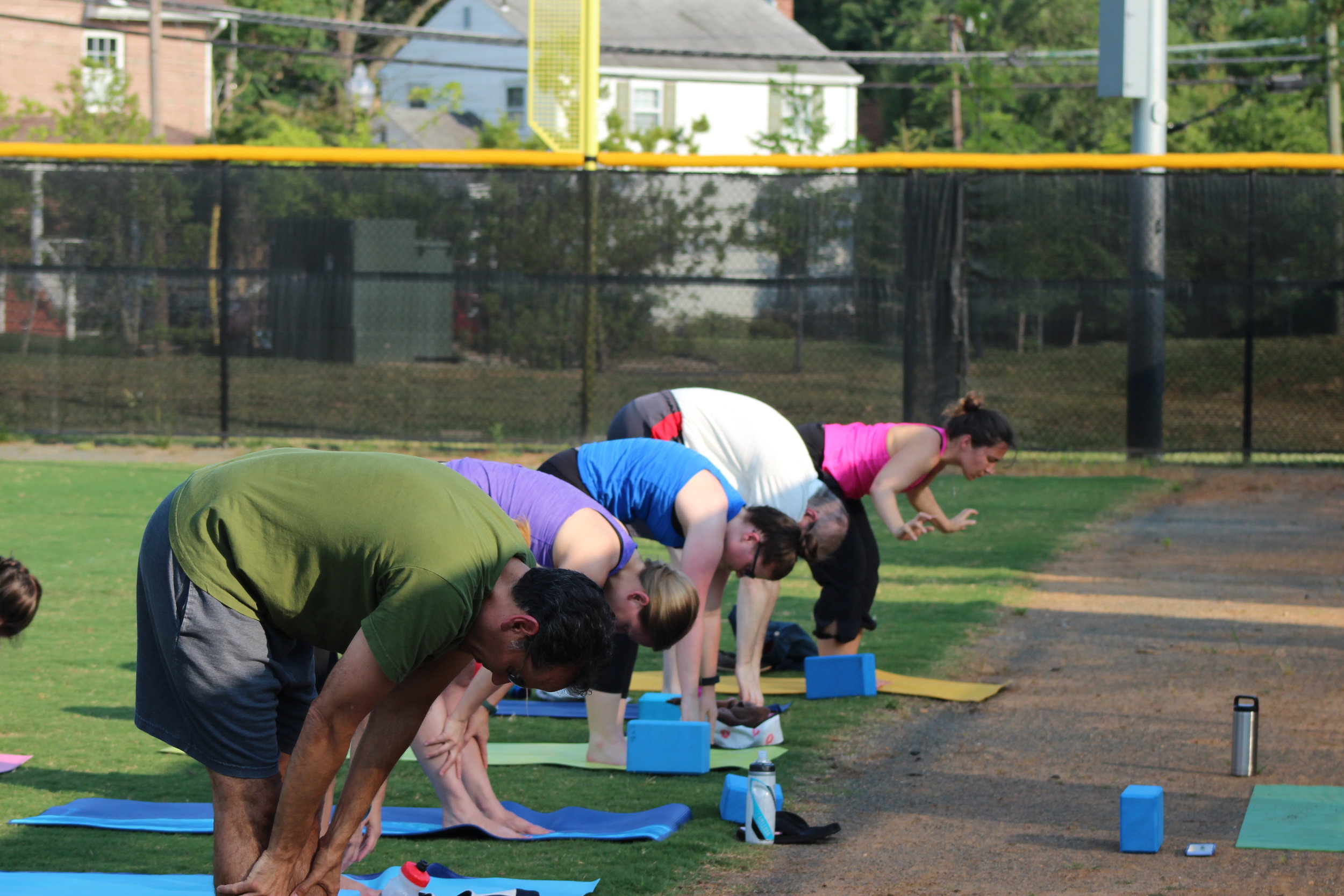 Yoga in the Outfield Fundraisers