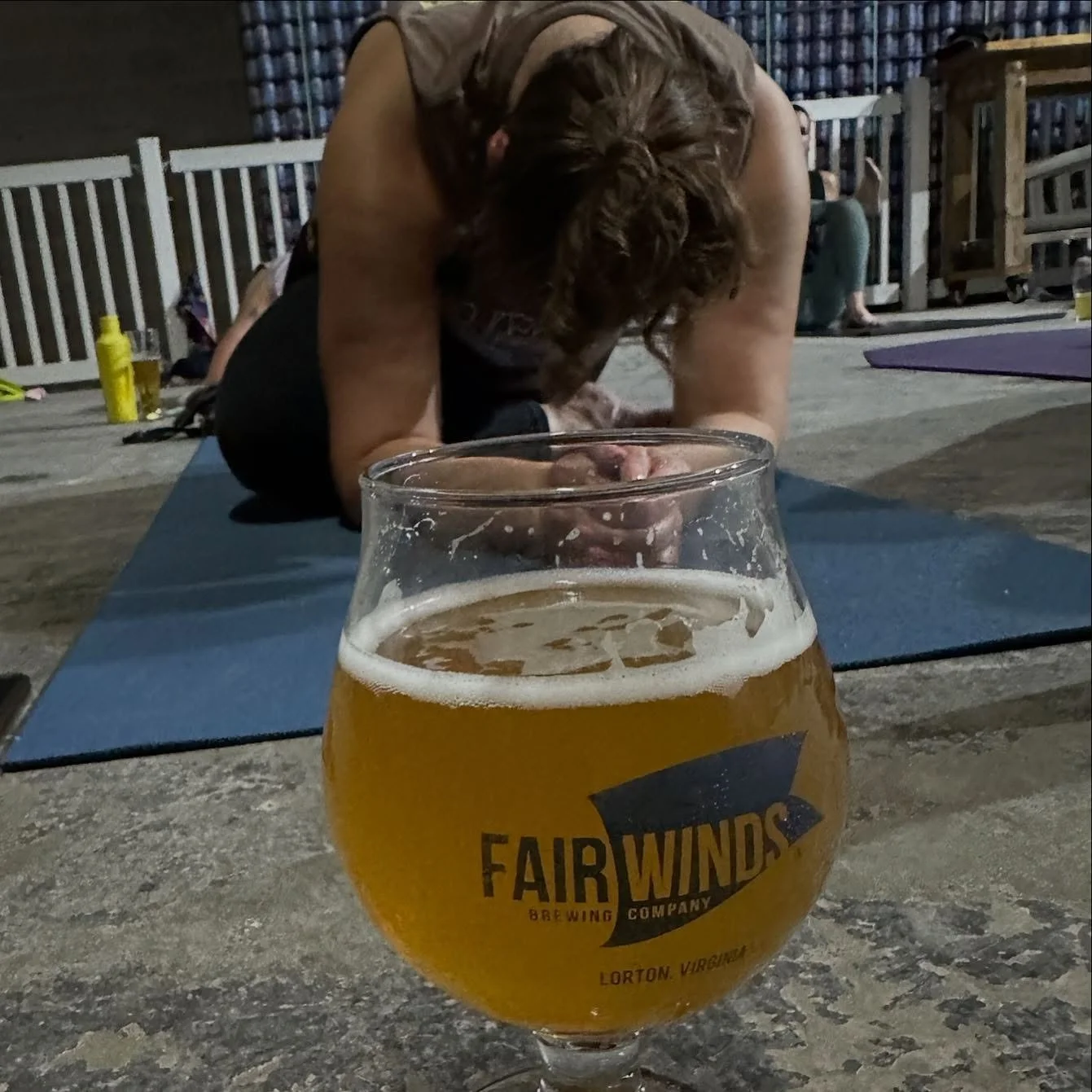 Still enjoying FLOWvember. We welcome you to your mat&hellip;

🍻Mon 11/17 6:30pm Yoga + Beer at @fairwindsbrew

🤸🏾&zwj;♂️ Weds 11/19 12pm Vinyasa Express (online)

🎄Sun 11/30 5:00pm UGLY SWEATERASANA: Holiday Yoga + Beer at @portcitybrew w/ @dj_t