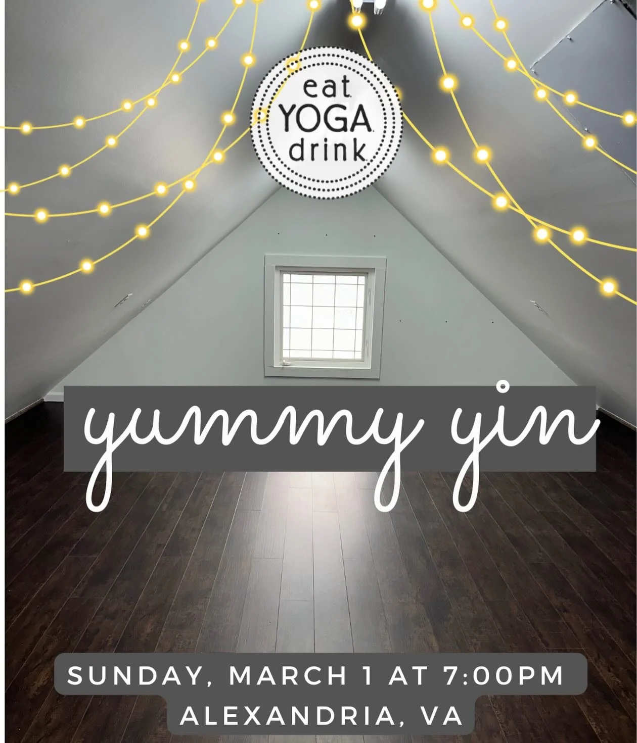 Join us for a 𝒅𝒆𝒍𝒊𝒄𝒊𝒐𝒖𝒔𝒍𝒚 slow and soulful Yin Yoga practice in the heart of the Del Ray neighborhood of Alexandria, VA. Nestled inside a beautiful, intimate studio loft, this candlelight class is your invitation to surrender and settle in