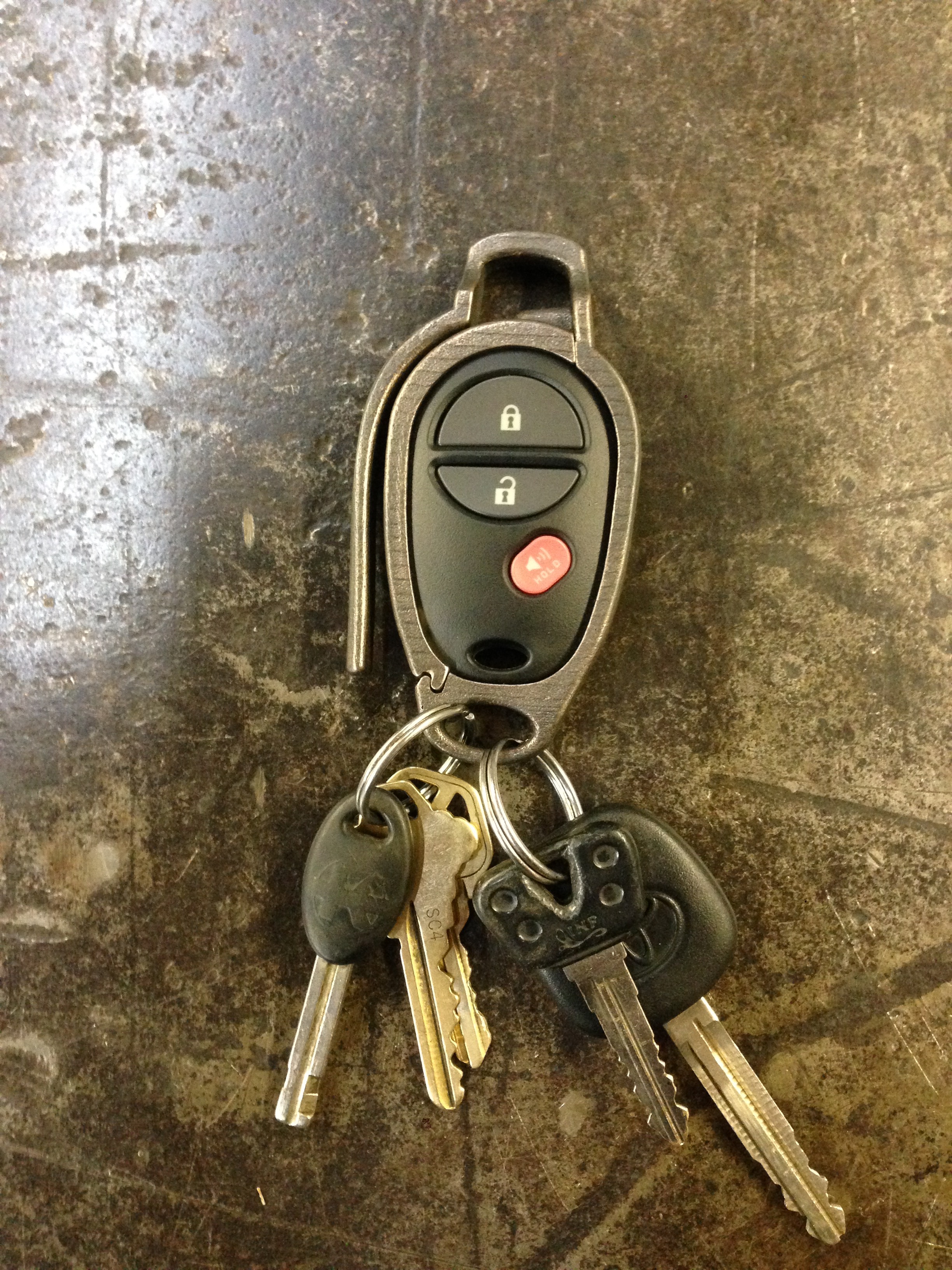 Key Fob Belt Hook