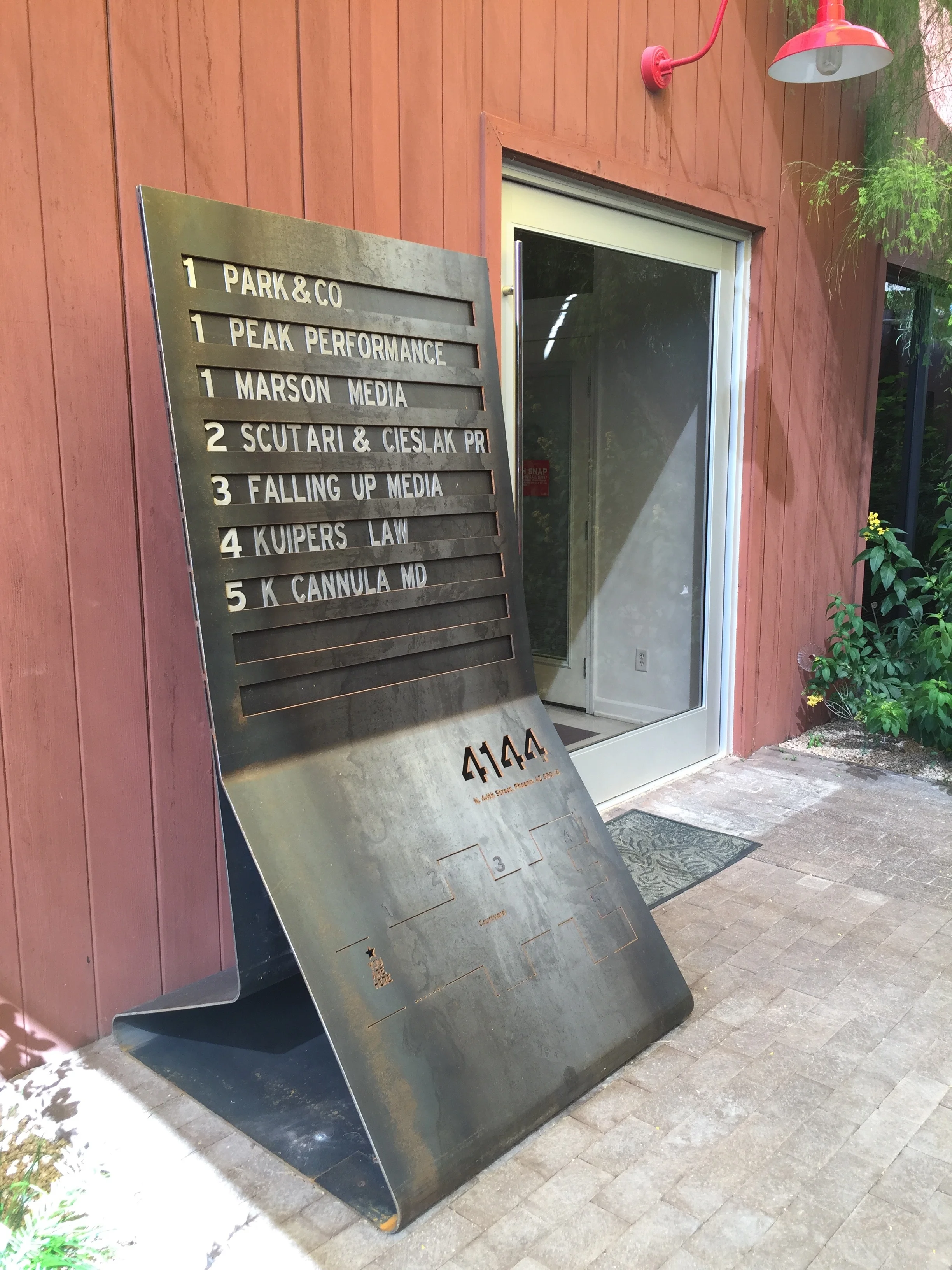 Directory sign