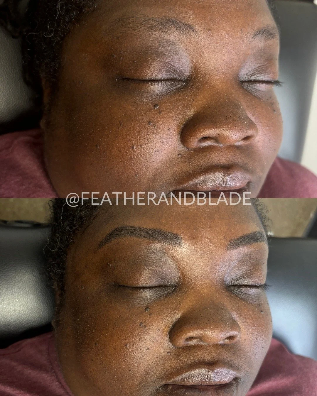 Microblading FTW! 🏆

Katana enhanced this client&rsquo;s natural brows with microblading, adding shape and definition while keeping the look soft and realistic. Microblading is a cosmetic tattoo technique that creates fine, hair-like strokes for ful