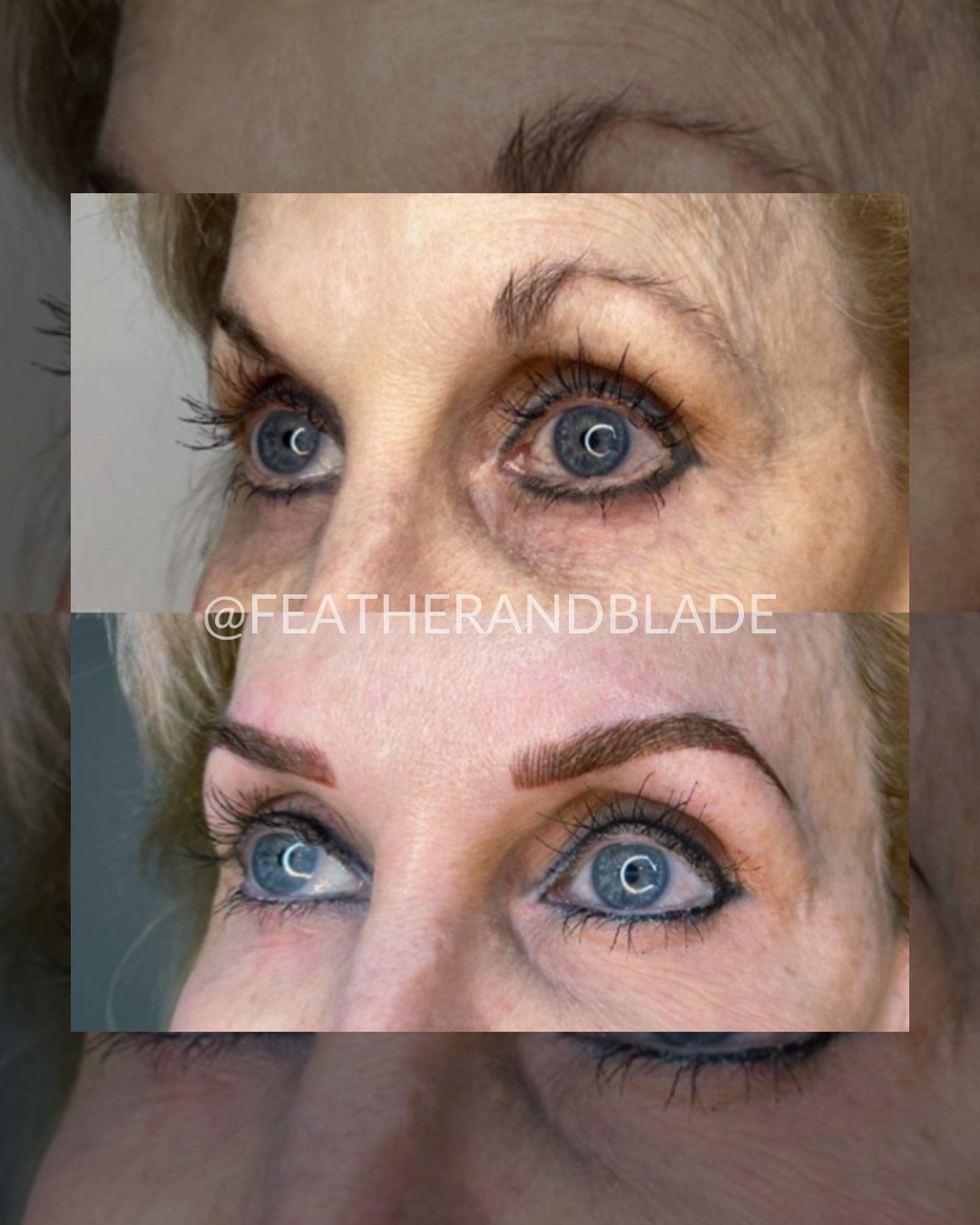 Look at that arch! 🩵

Hybrid brows combine the best of both worlds, where the brow is primarily microbladed and then shaded over to add density. 

How to make these brows yours:
❄️ Service name: Bespoke Brows
❄️ Artist: Holly
❄️ Service time: 2h30m
