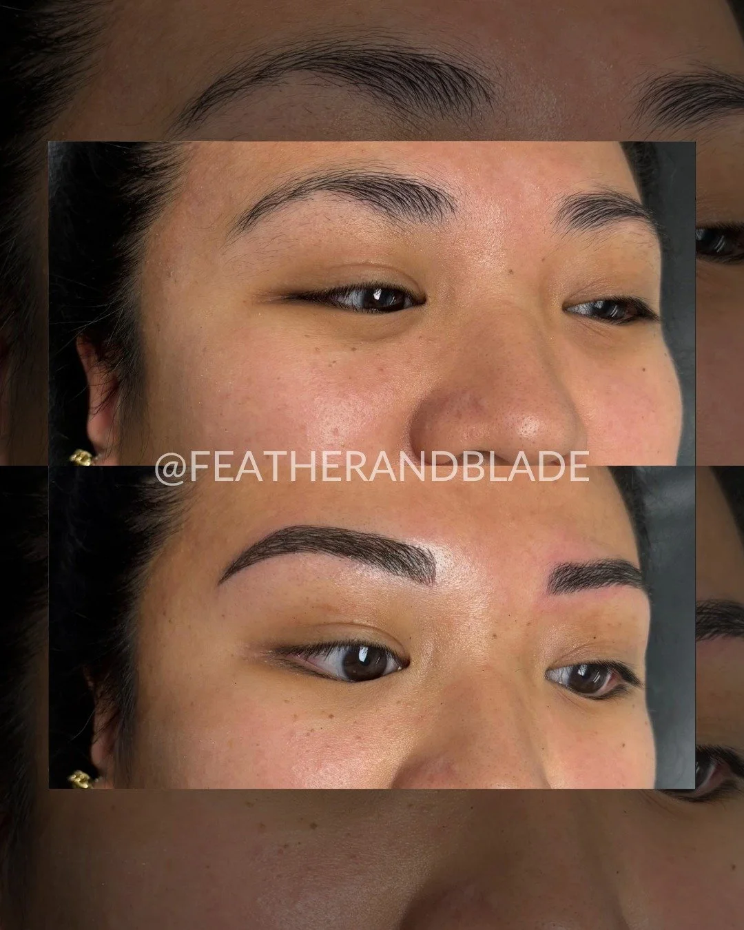 Brows are a girl's best friend 👯&zwj;♀️

Microblading is a cosmetic tattoo technique that creates life-like hair strokes in your brow area. This is done by inserting permanent makeup pigments into the dermis layer of the skin. Microblading is also k