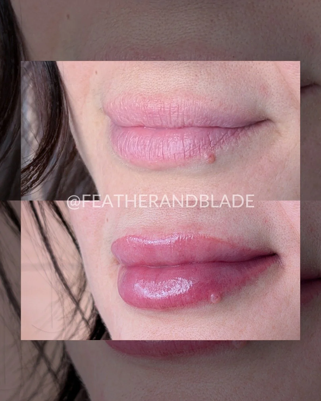 Stop it, you're making us blush!💓

Lip blushing is a customizable cosmetic tattoo of the lips that enhances the beauty of the natural lip color, defining the lips' shape and giving the illusion of fullness. It uses soft pigment for a natural tint th