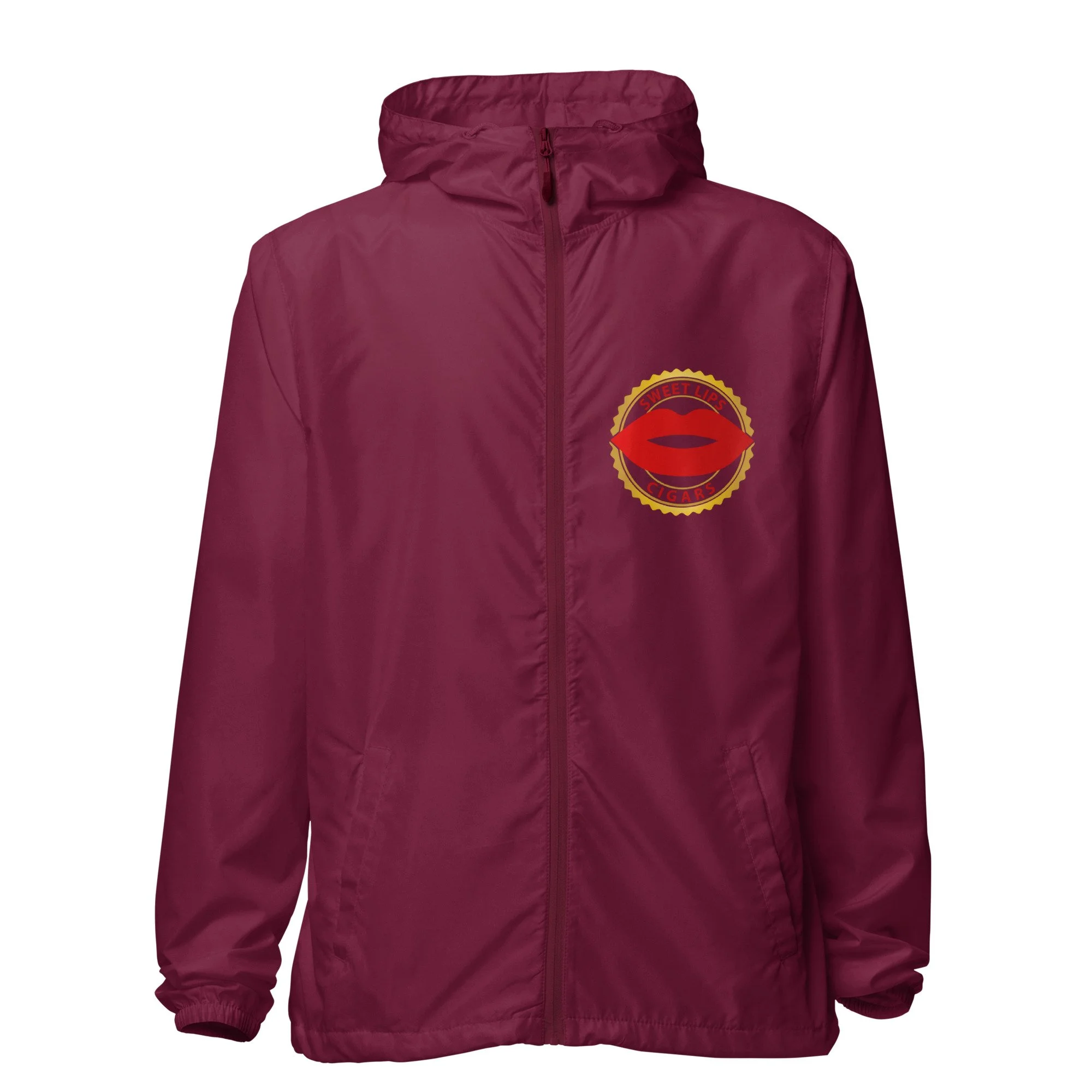 unisex-lightweight-zip-up-windbreaker-maroon-front-64091ae67a15c.jpg