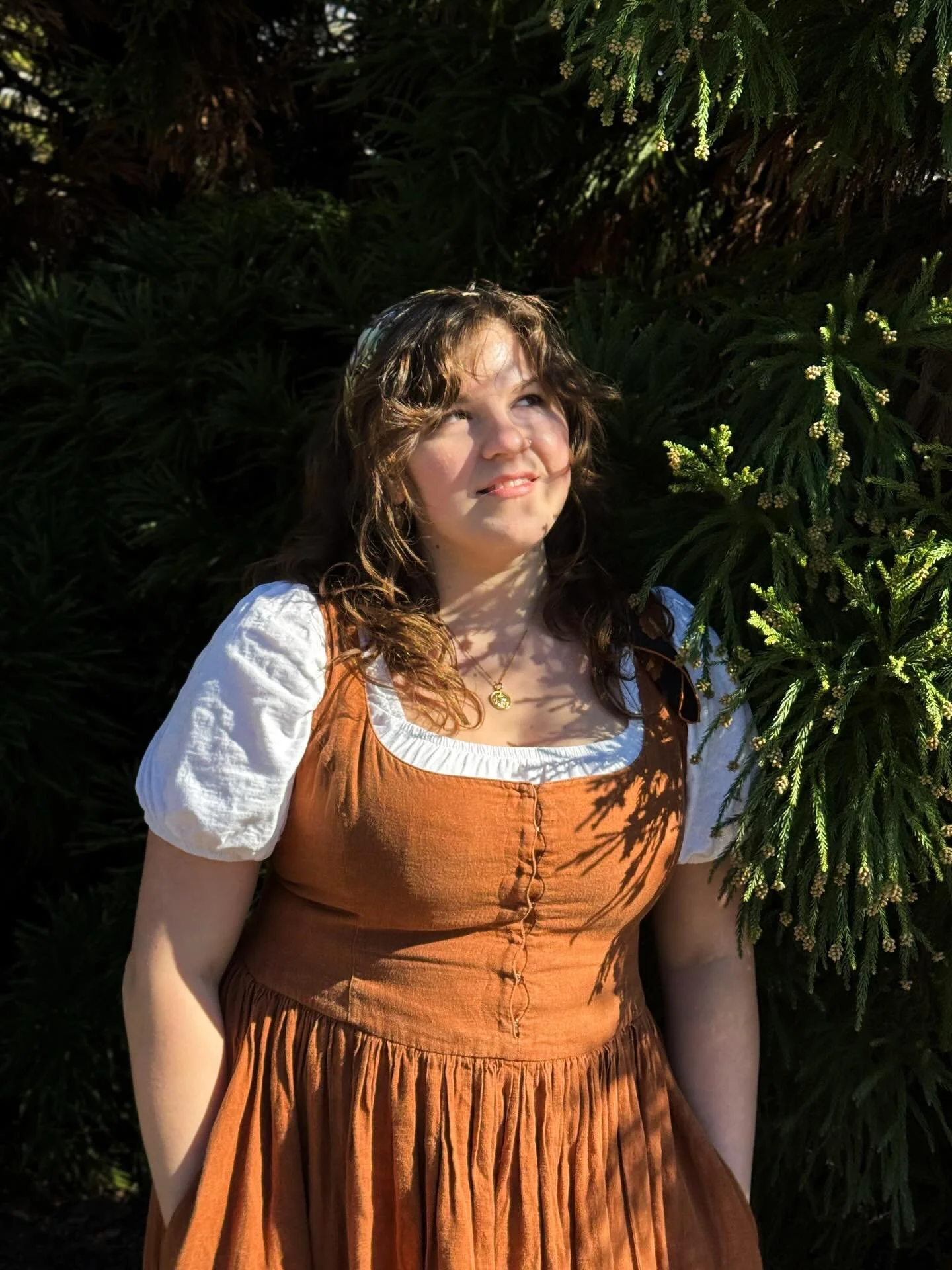 Tucking myself among the trees with my lover, dreaming of hibernating in the woods. 

It&rsquo;s been a restless, wonderful season, preparing for the wedding and then jetting around to sign books and wander the world, and while I&rsquo;m so beyond gr