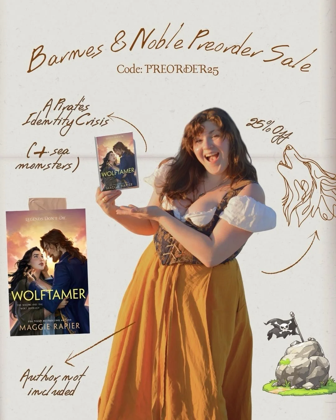 ✨iT&rsquo;s TiMe✨

Time for you to show your favorite authors that you love them (and their publishers that they&rsquo;re worth investing more in). Time to preorder while it&rsquo;s discounted so you don&rsquo;t hit pub day and go &ldquo;gosh dang it