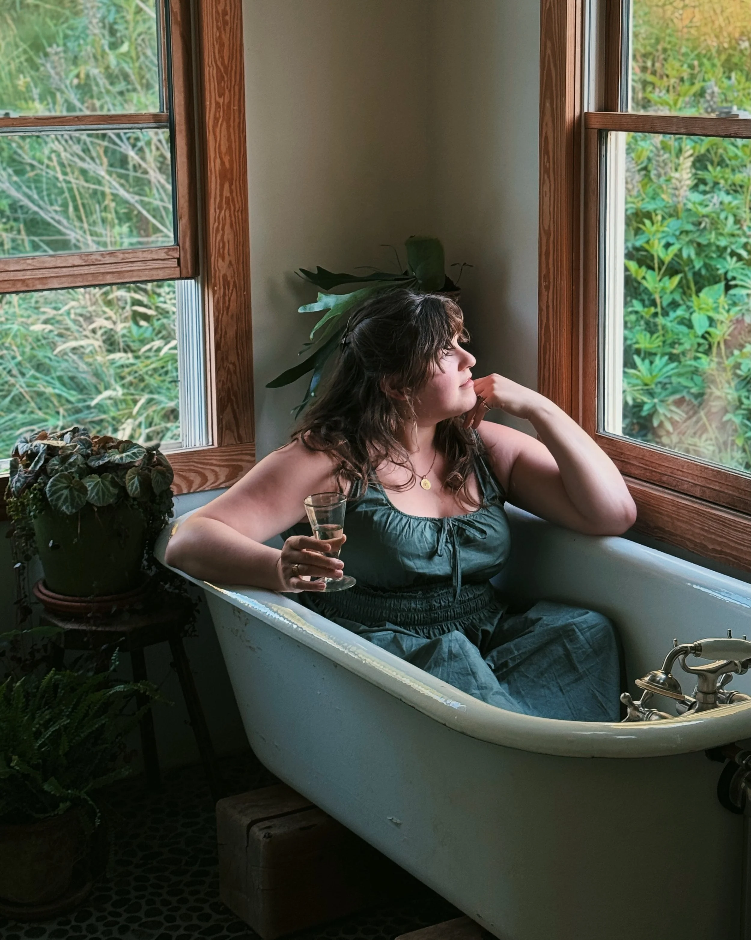 Mentally in my friend&rsquo;s bathtub, sipping ros&eacute;. 

Because here&rsquo;s the thing about sharing your why: it requires a certain amount of vulnerability to actually do it. To break open the story and find all the tiny, jagged, fragile piece