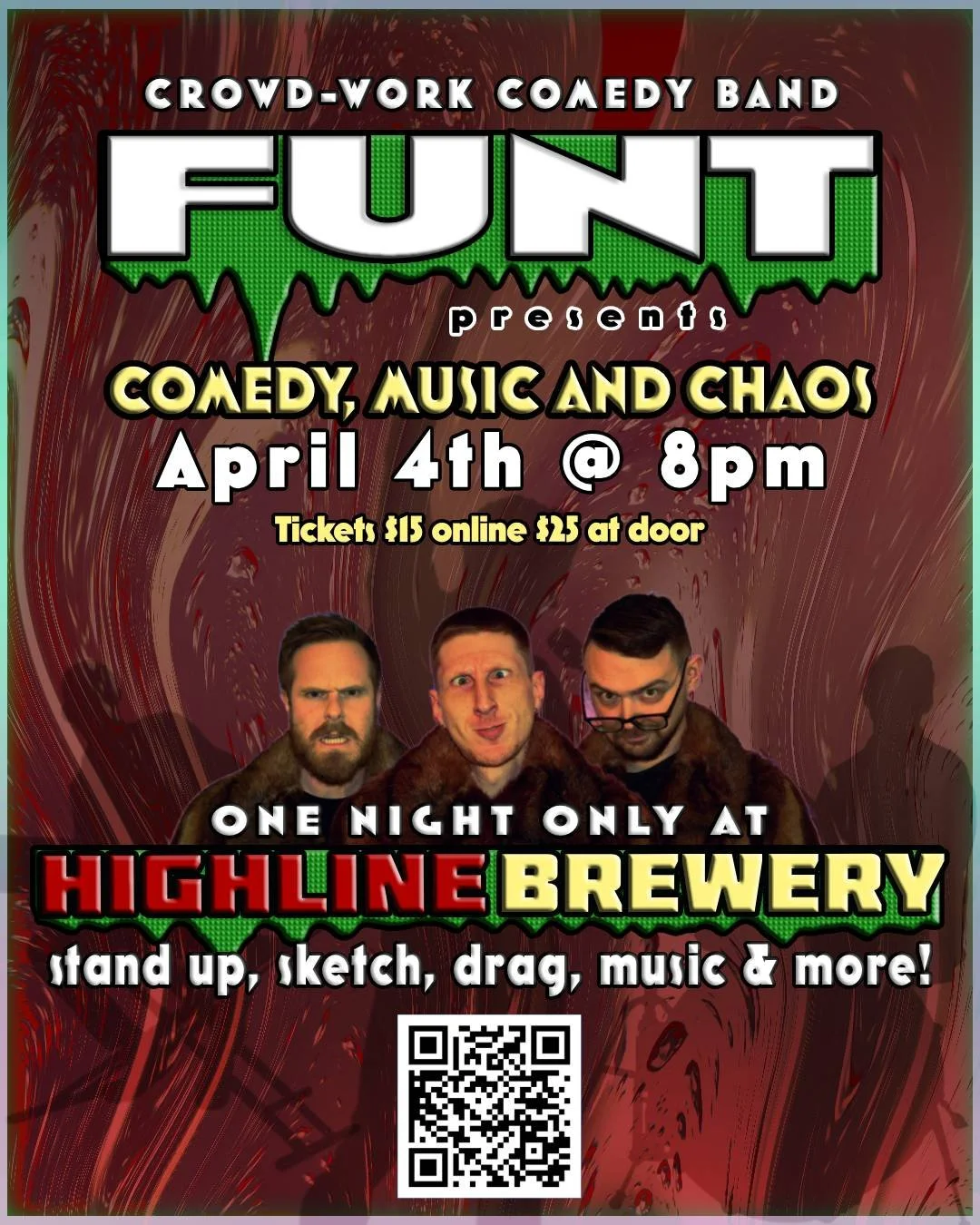 Easter Comedy Show - FUNT presents COMEDY, MUSIC &amp; CHAOS
