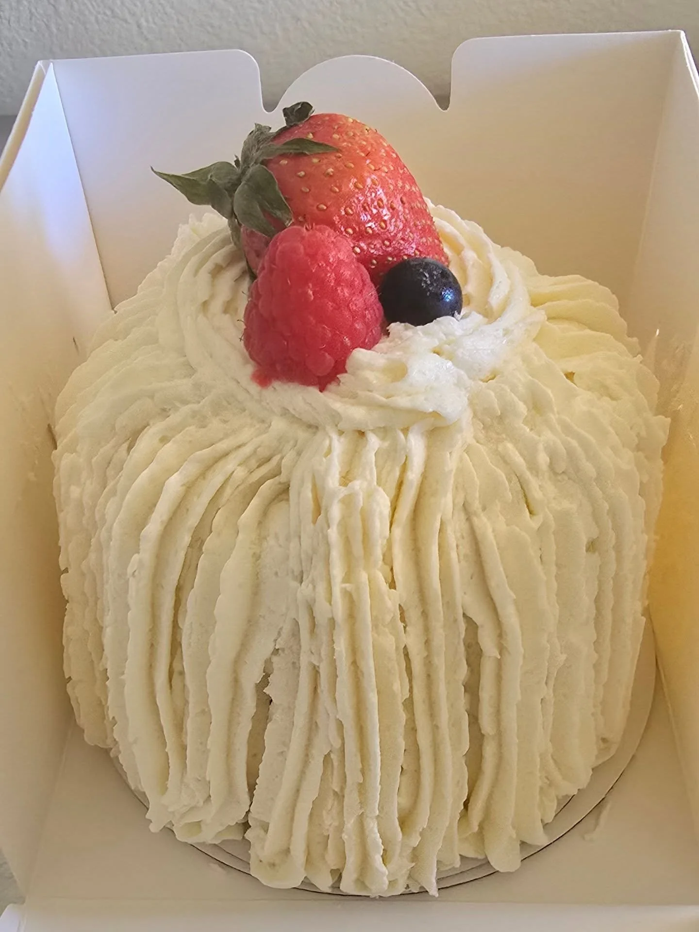 Just got an incredible early birthday vegan cake from @lunch.pail.cakes - thanks @robbeadle for dropping it off! I'll have to pace myself eating it 😃