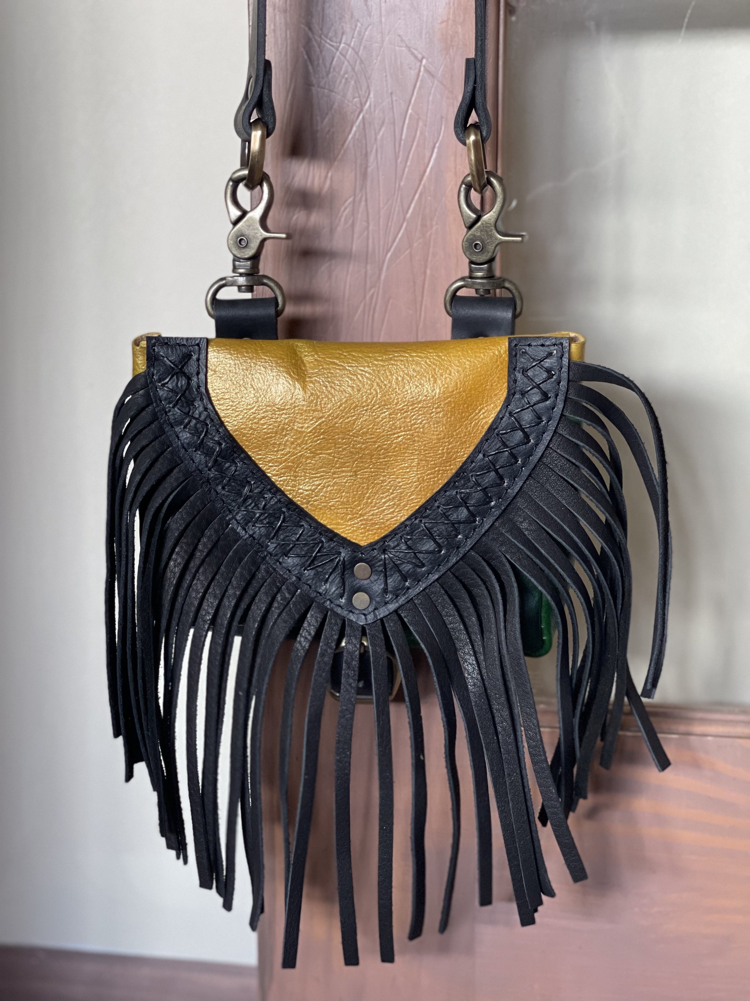 Design Your Own Leather Katie Convertible Fringe Hip, Waist, Chest ...