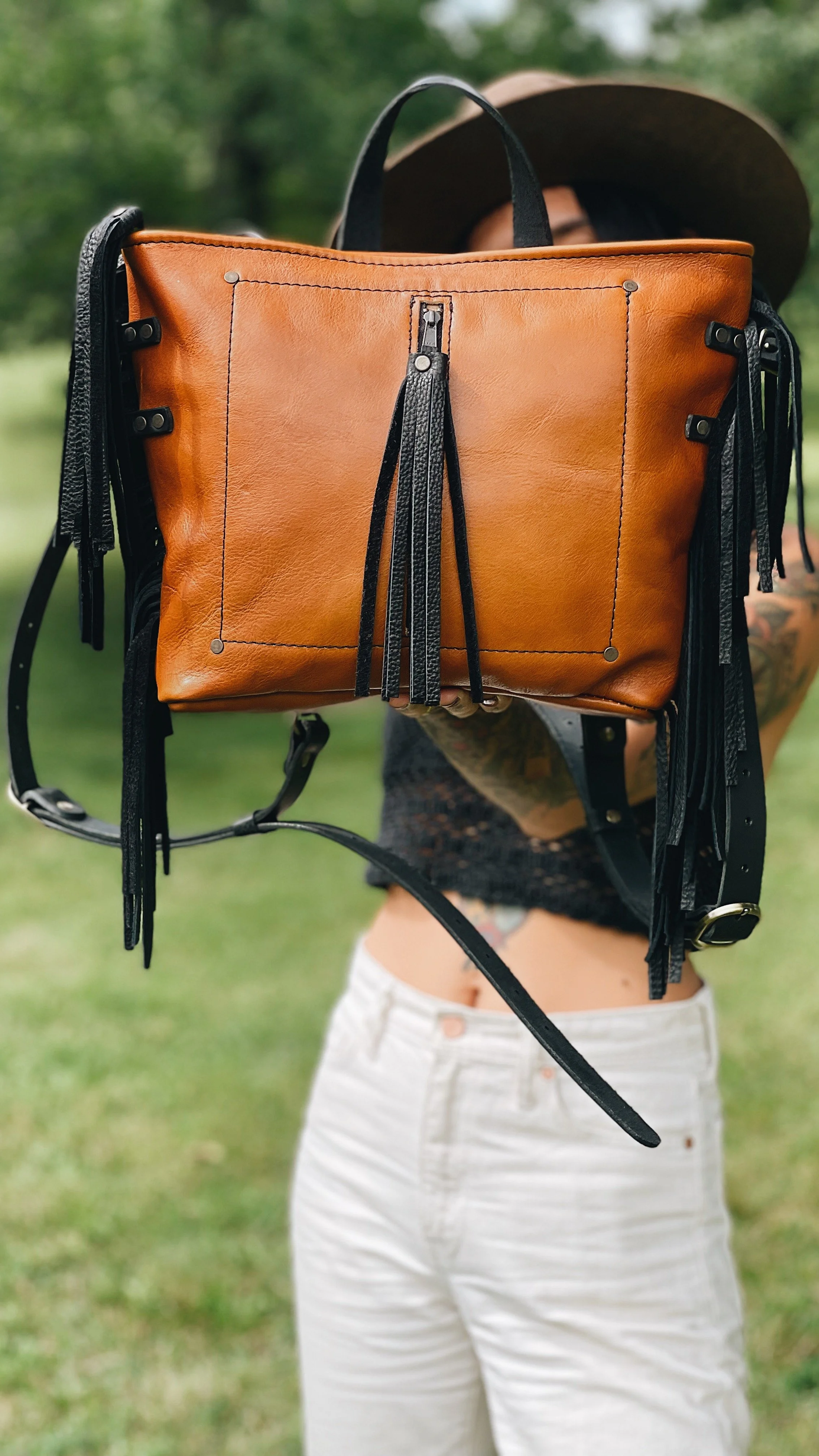 LOLA CONVERTIBLE SATCHEL + BACKPACK