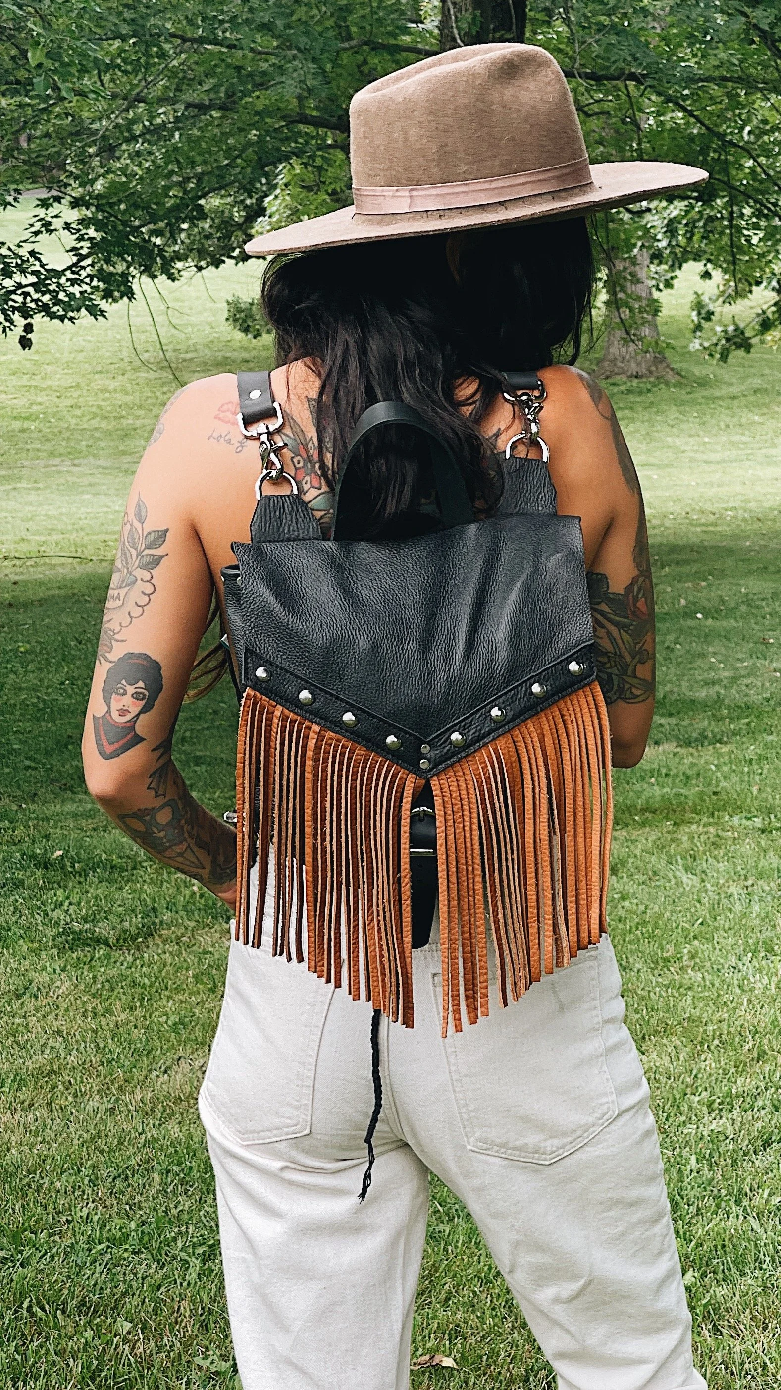 SARAH J CONVERTIBLE CROSSBODY + BACKPACK