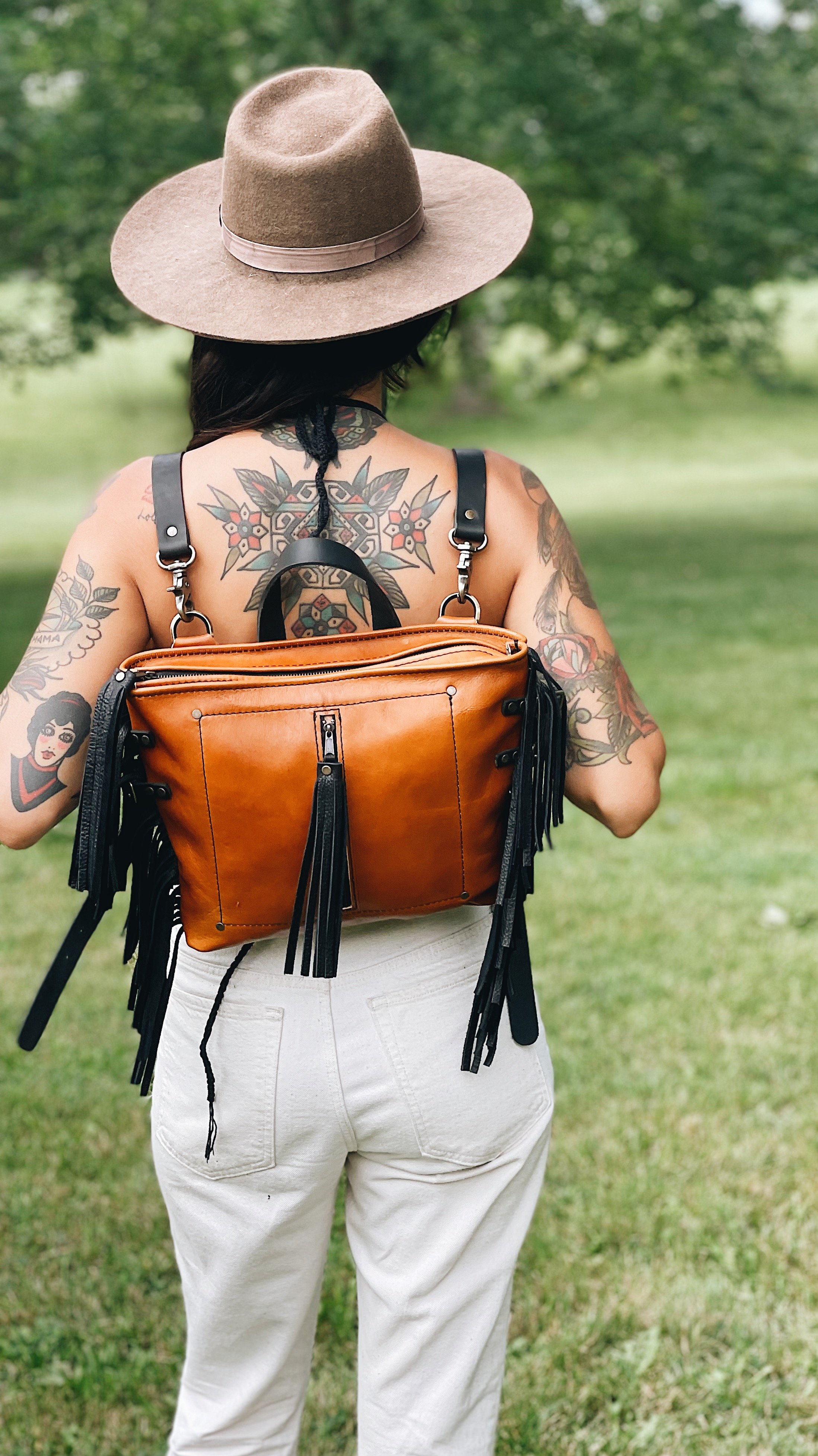 LOLA CONVERTIBLE SATCHEL + BACKPACK