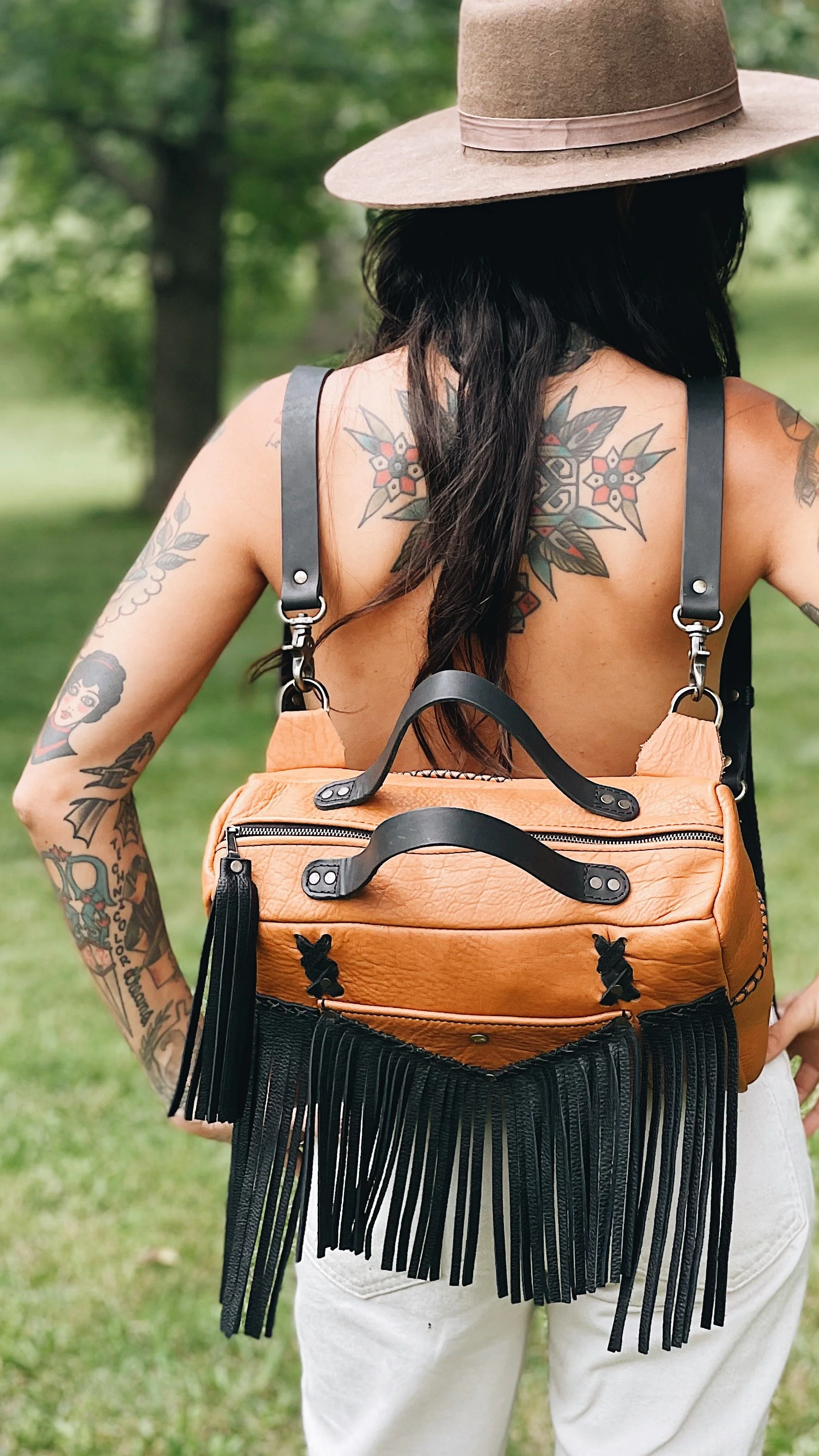 MINI DYLAN DUFFEL CONVERTIBLE BACKPACK + DUFFEL